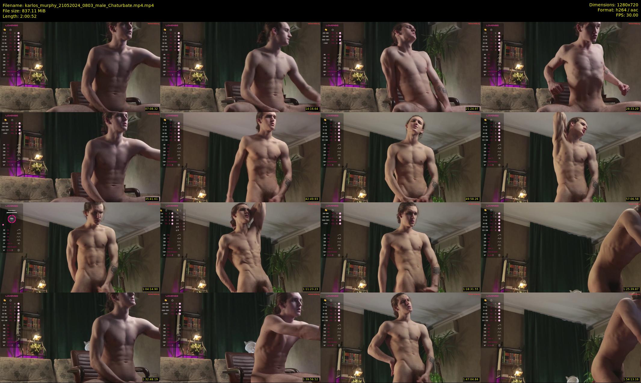 karlos_murphy — 121 minute Chaturbate male cam show recording, 720p, May 21, 2024