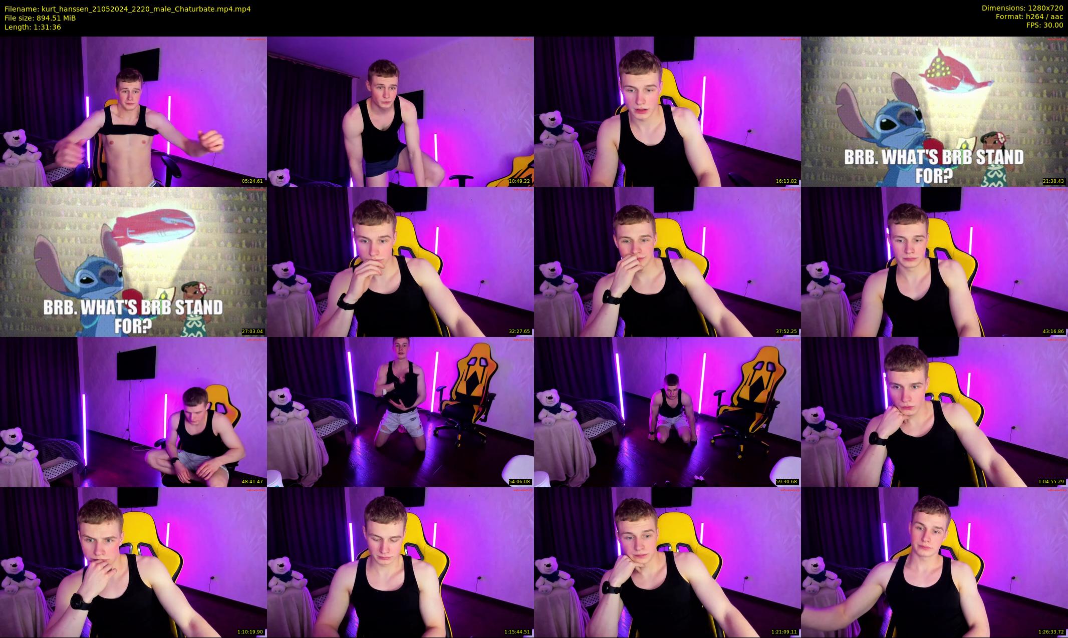 kurt_hanssen — 92 minute Chaturbate male cam show recording, 720p, May 21, 2024