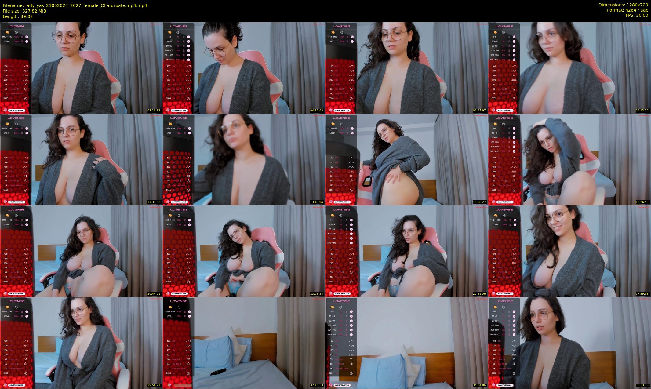 lady_yas — 40 minute Chaturbate female cam show recording, 720p, May 21, 2024