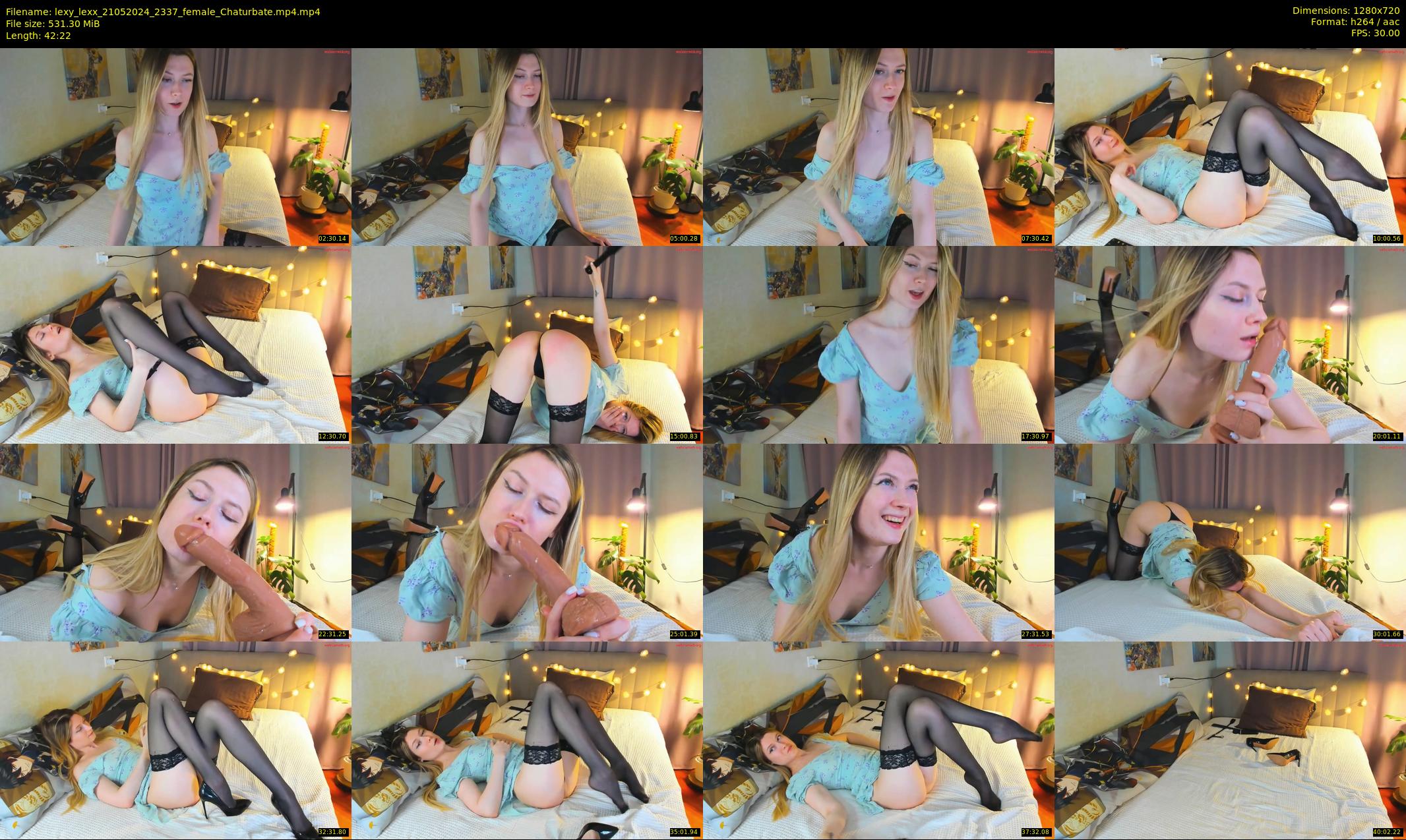 lexy_lexx — 43 minute Chaturbate female cam show recording, 720p, May 21, 2024