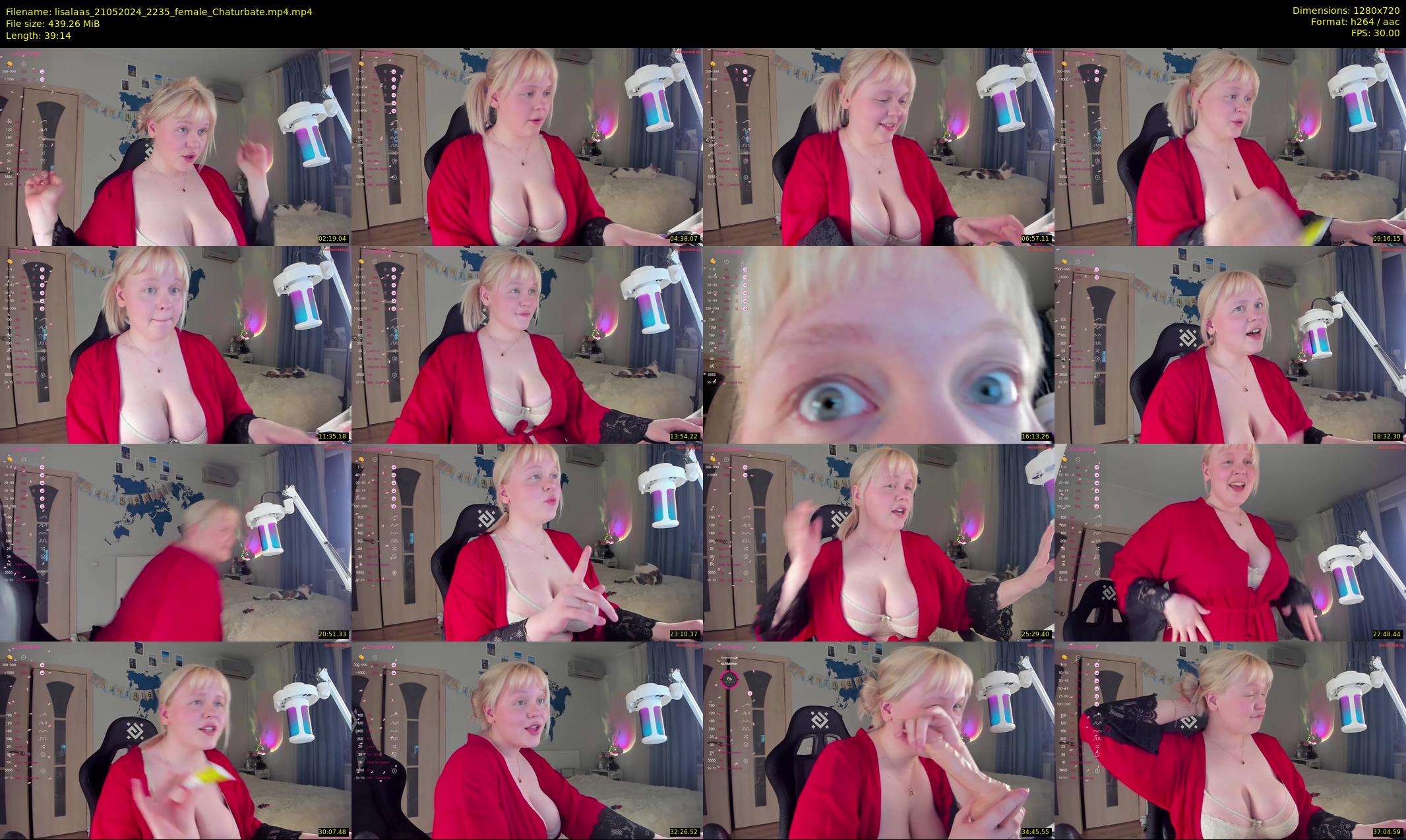 lisalaas — 40 minute Chaturbate female cam show recording, 720p, May 21, 2024