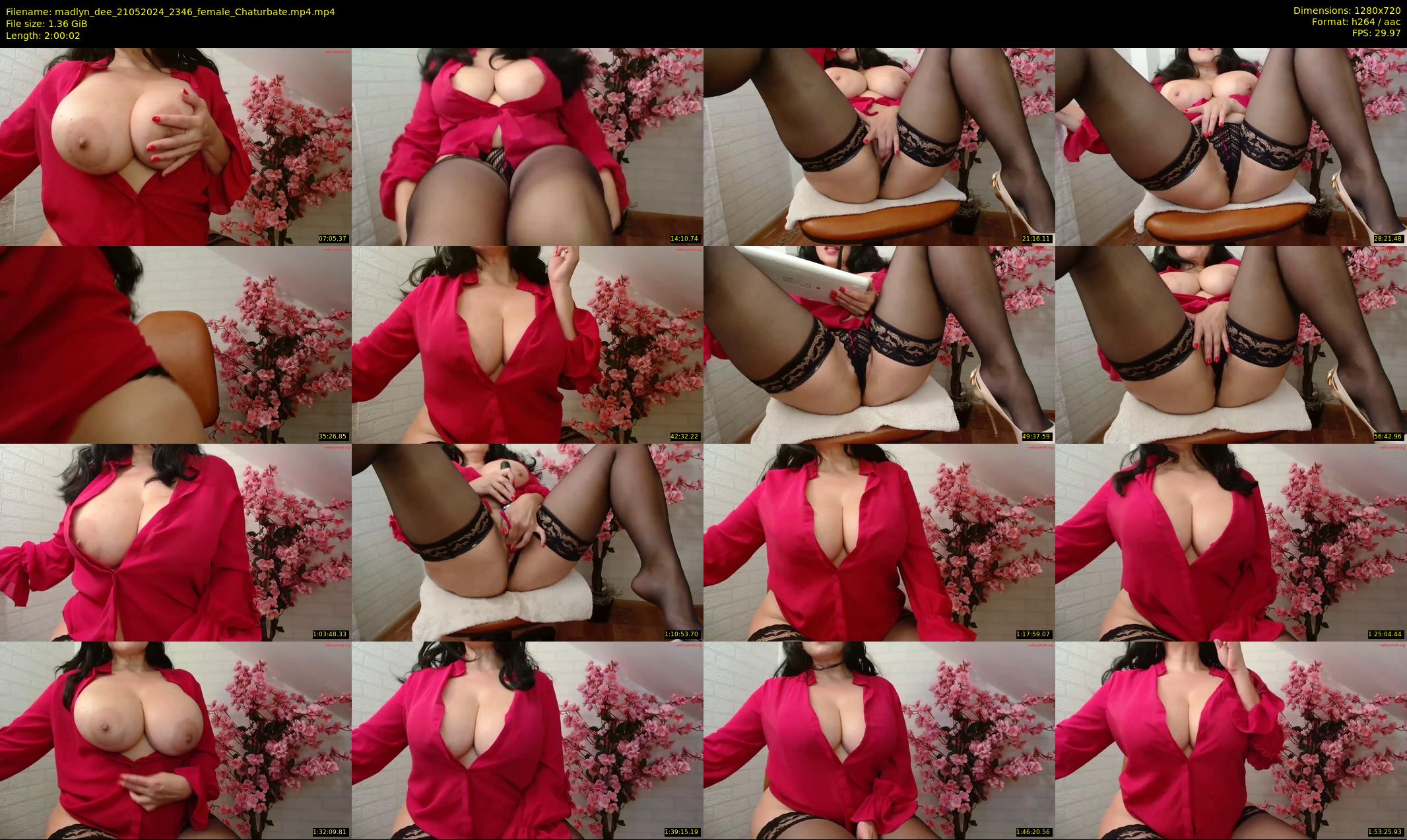 madlyn_dee — 121 minute Chaturbate female cam show recording, 720p, May 21, 2024