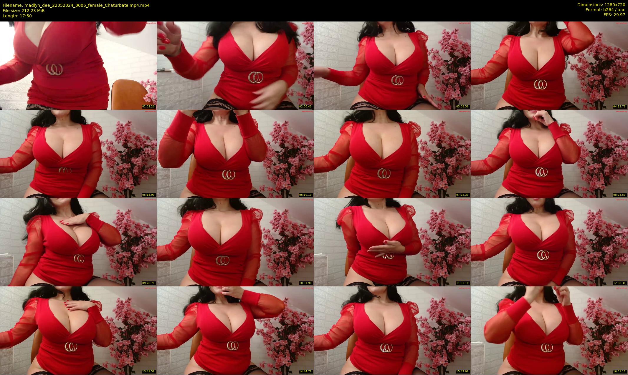 madlyn_dee — 18 minute Chaturbate female cam show recording, 720p, May 22, 2024
