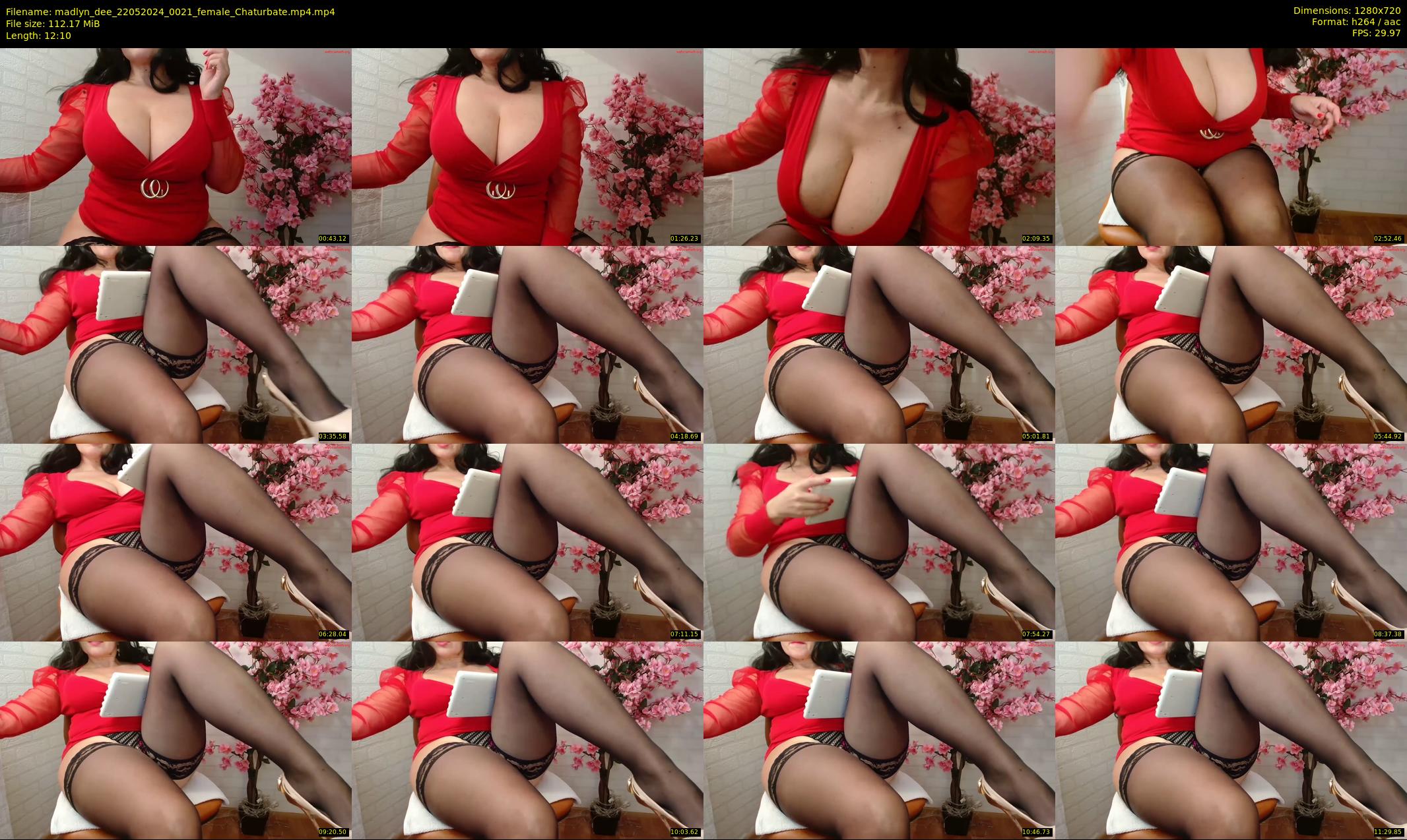 madlyn_dee — 13 minute Chaturbate female cam show recording, 720p, May 22, 2024