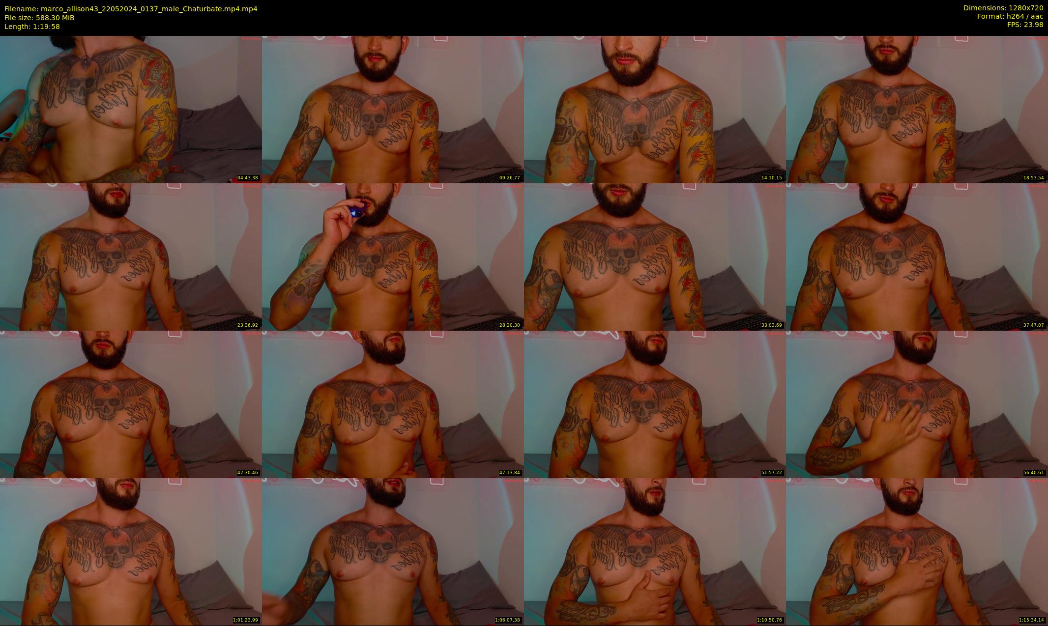 marco_allison43 — 80 minute Chaturbate couple cam show recording, 720p, May 22, 2024