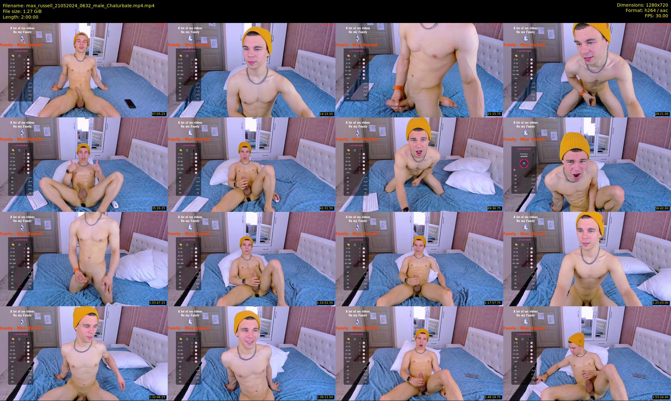 max_russell — 120 minute Chaturbate male cam show recording, 720p, May 21, 2024