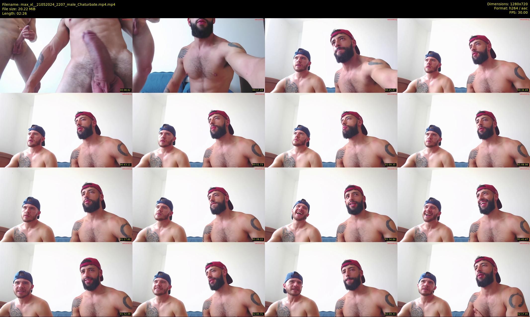 max_xl_ — 3 minute Chaturbate male cam show recording, 720p, May 21, 2024