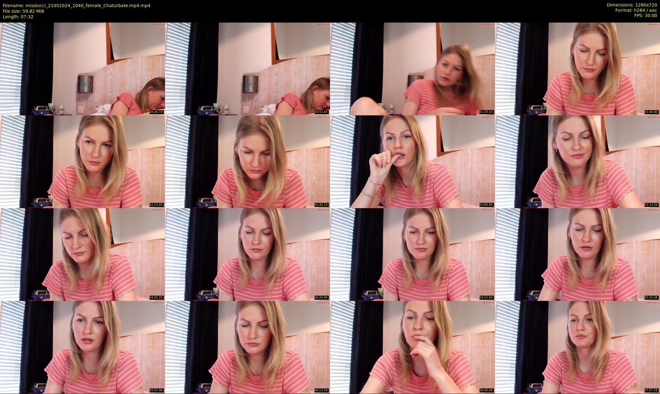 misslucci — 8 minute Chaturbate female cam show recording, 720p, May 21, 2024
