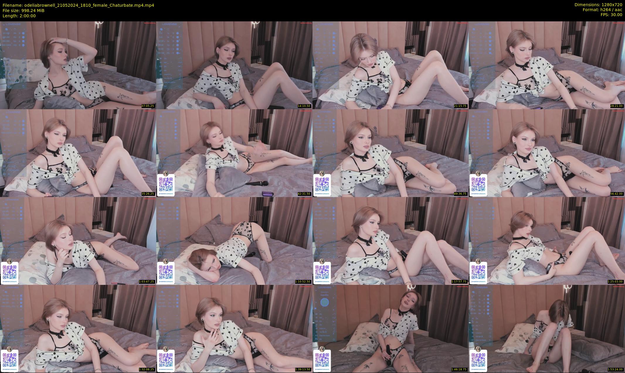 odeliabrownell — 120 minute Chaturbate female cam show recording, 720p, May 21, 2024