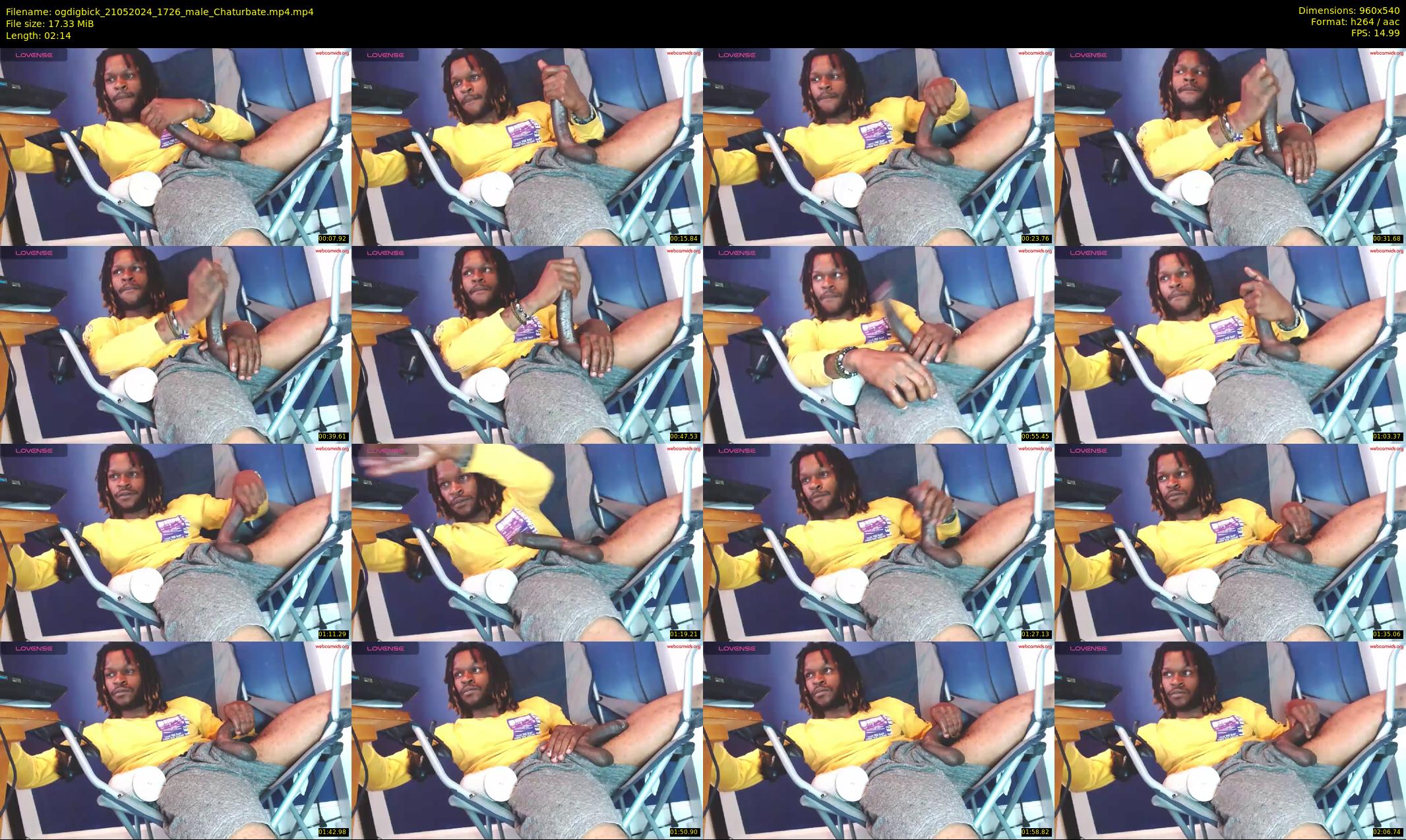 ogdigbick — 3 minute Chaturbate male cam show recording, 480p, May 21, 2024