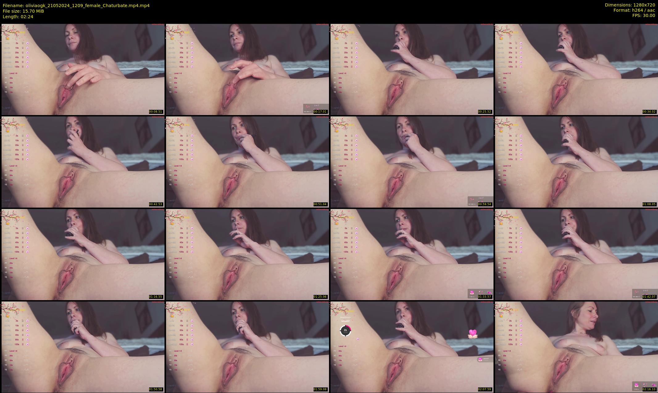 oliviaogk — 3 minute Chaturbate female cam show recording, 720p, May 21, 2024