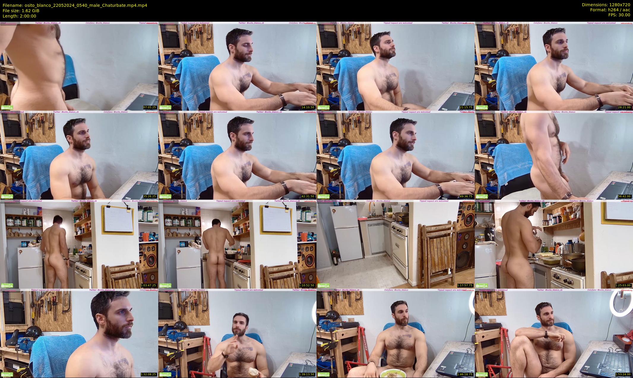 osito_blanco — 120 minute Chaturbate male cam show recording, 720p, May 22, 2024
