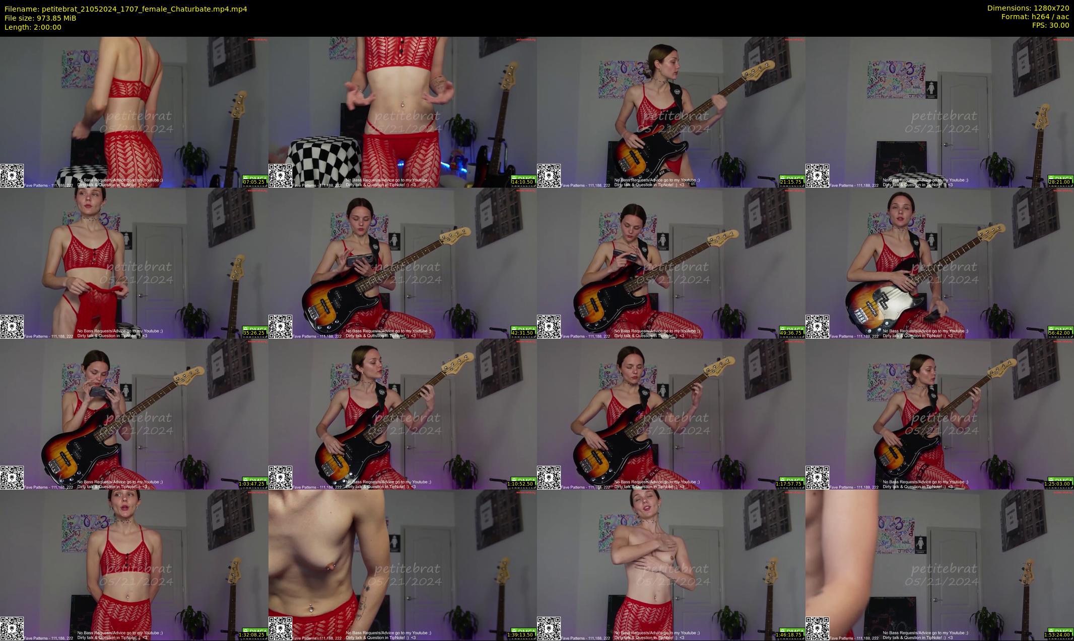 petitebrat — 120 minute Chaturbate female cam show recording, 720p, May 21, 2024