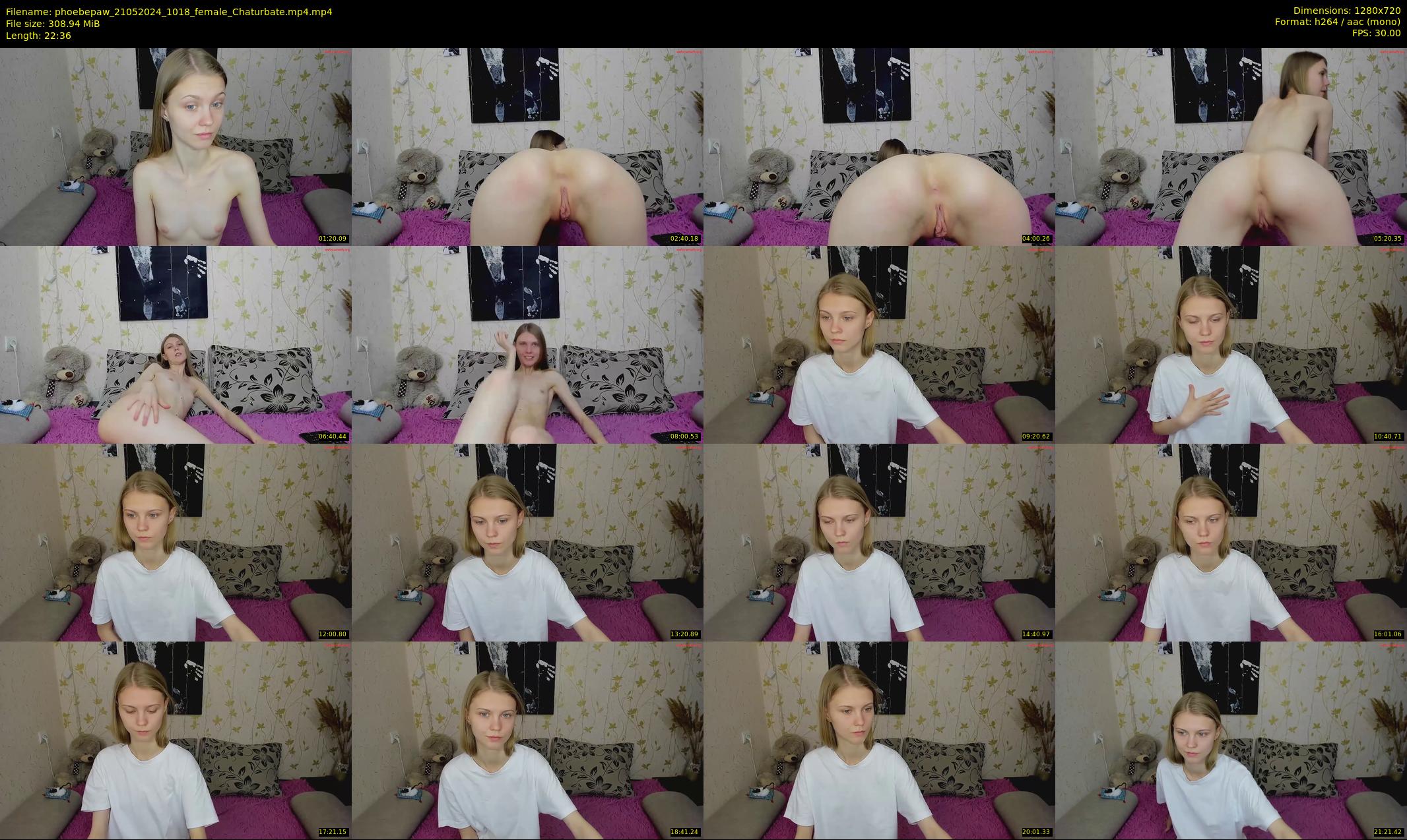 phoebepaw — 23 minute Chaturbate female cam show recording, 720p, May 21, 2024