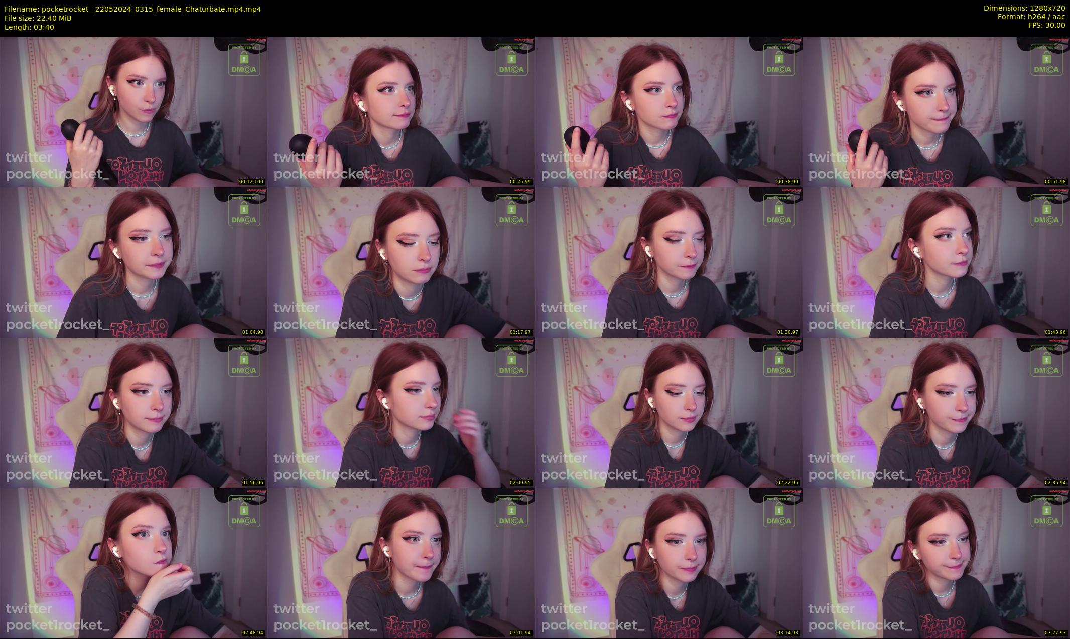 pocketrocket_ — 4 minute Chaturbate female cam show recording, 720p, May 22, 2024