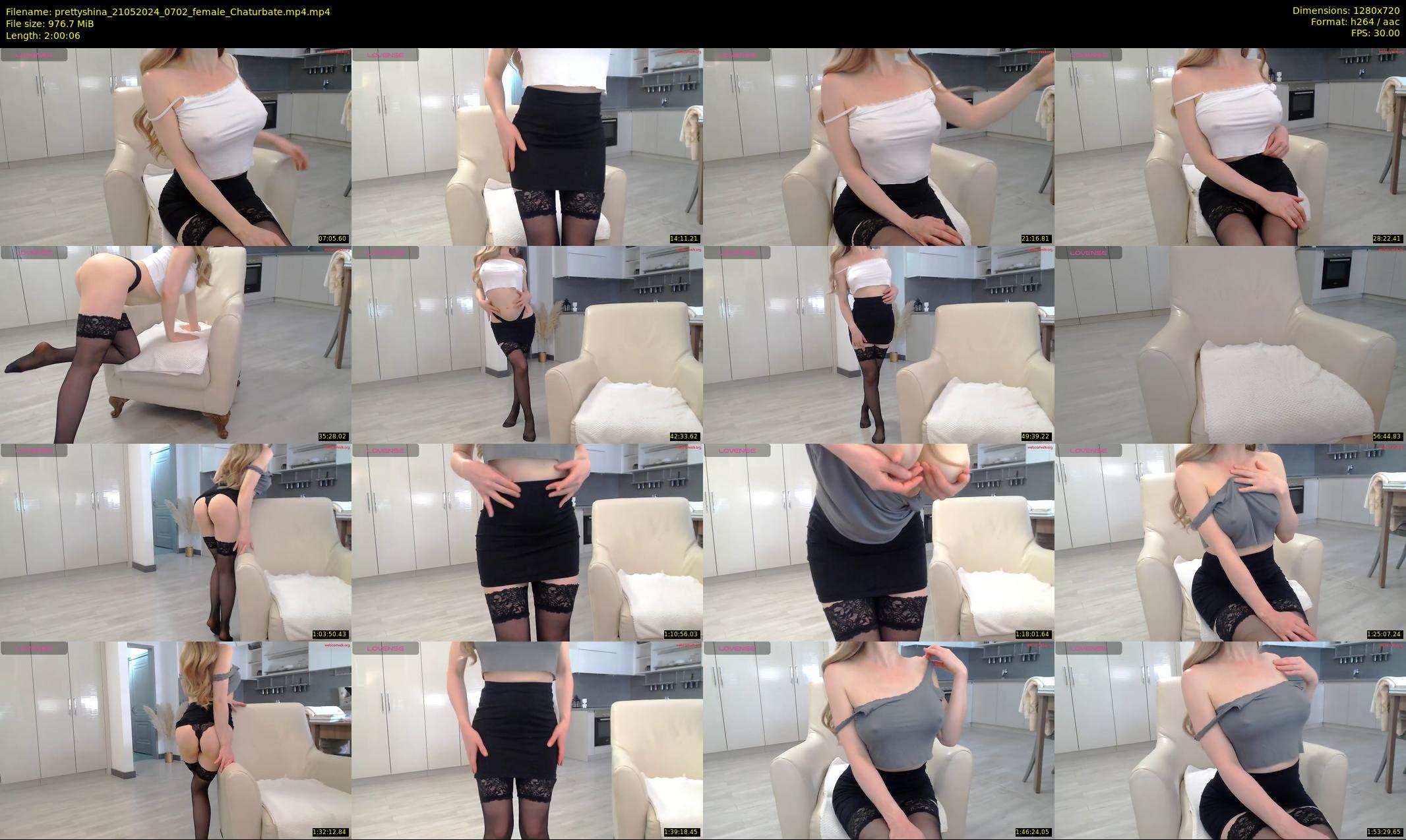 prettyshina — 121 minute Chaturbate female cam show recording, 720p, May 21, 2024