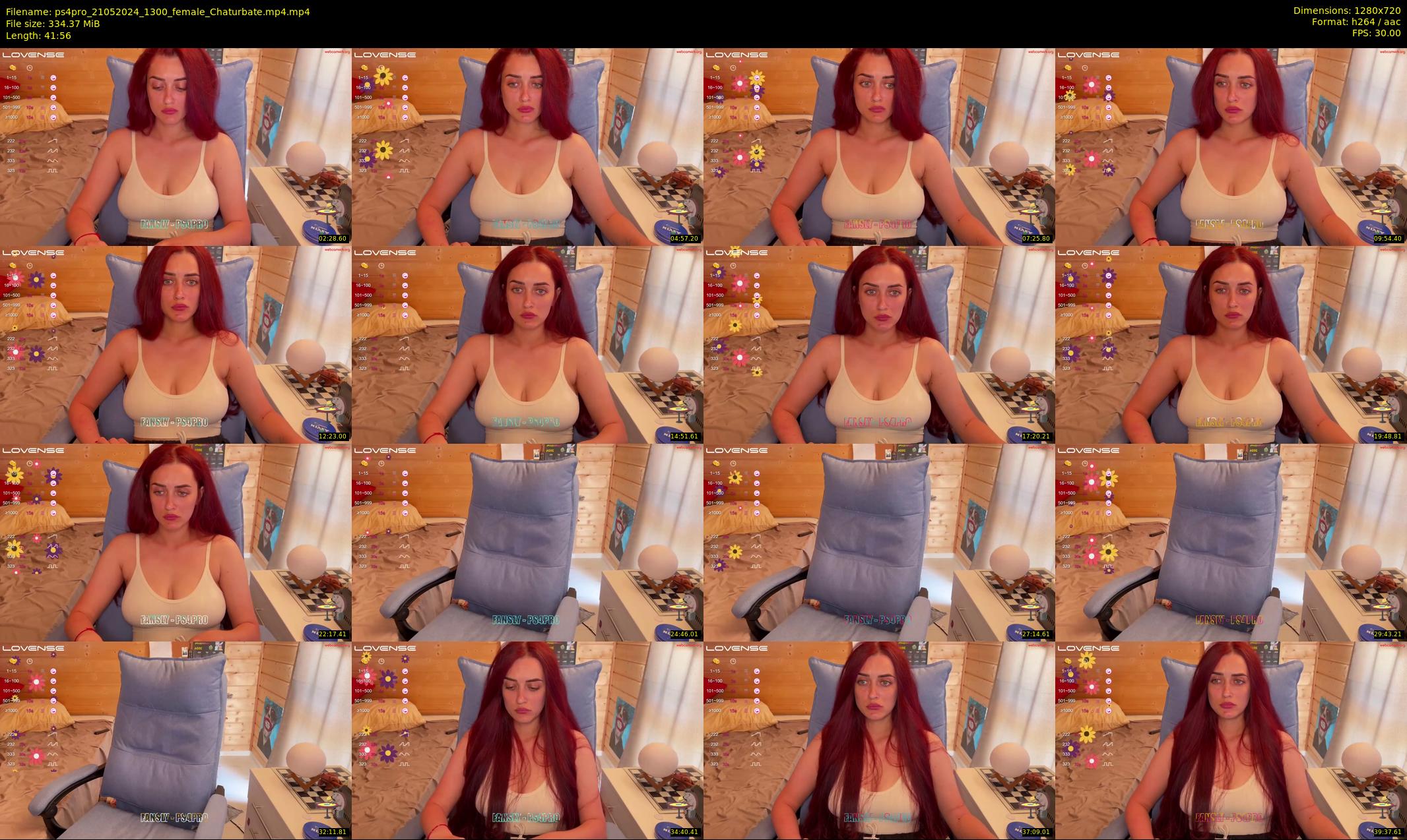 ps4pro — 42 minute Chaturbate female cam show recording, 720p, May 21, 2024