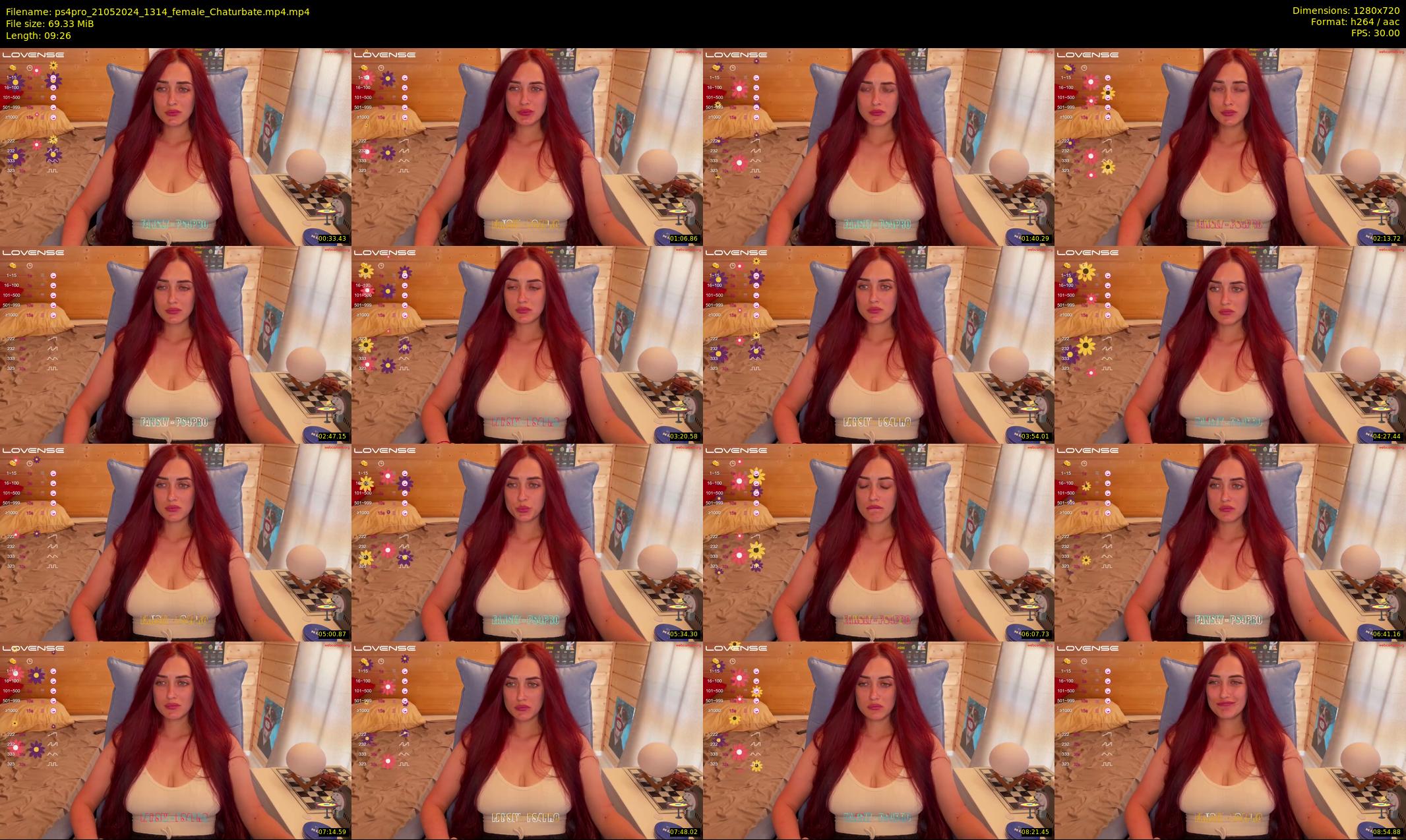ps4pro — 10 minute Chaturbate female cam show recording, 720p, May 21, 2024