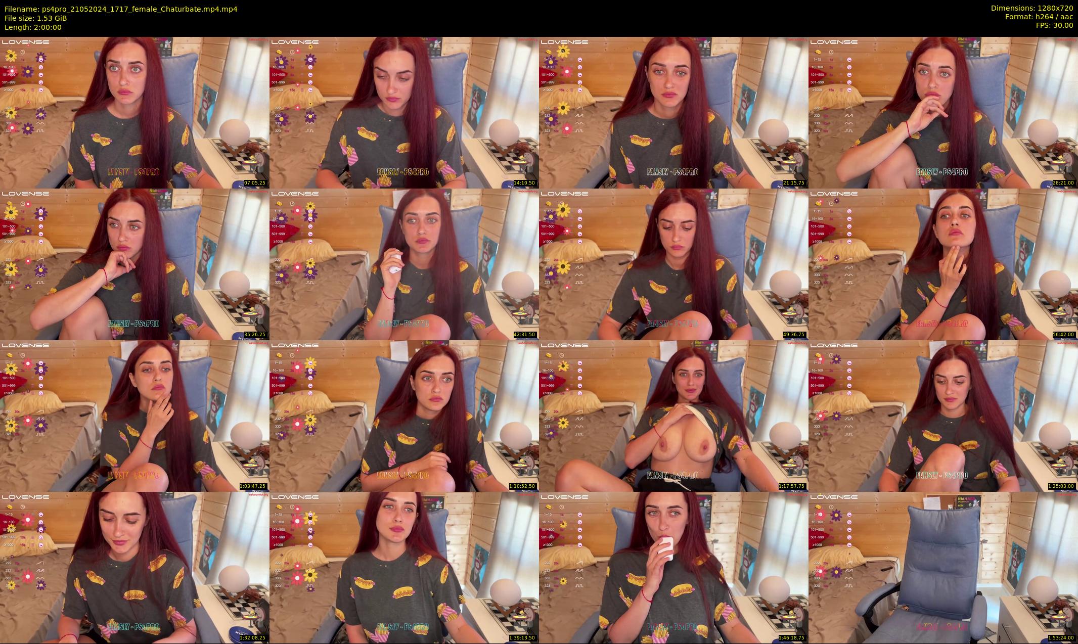 ps4pro — 120 minute Chaturbate female cam show recording, 720p, May 21, 2024