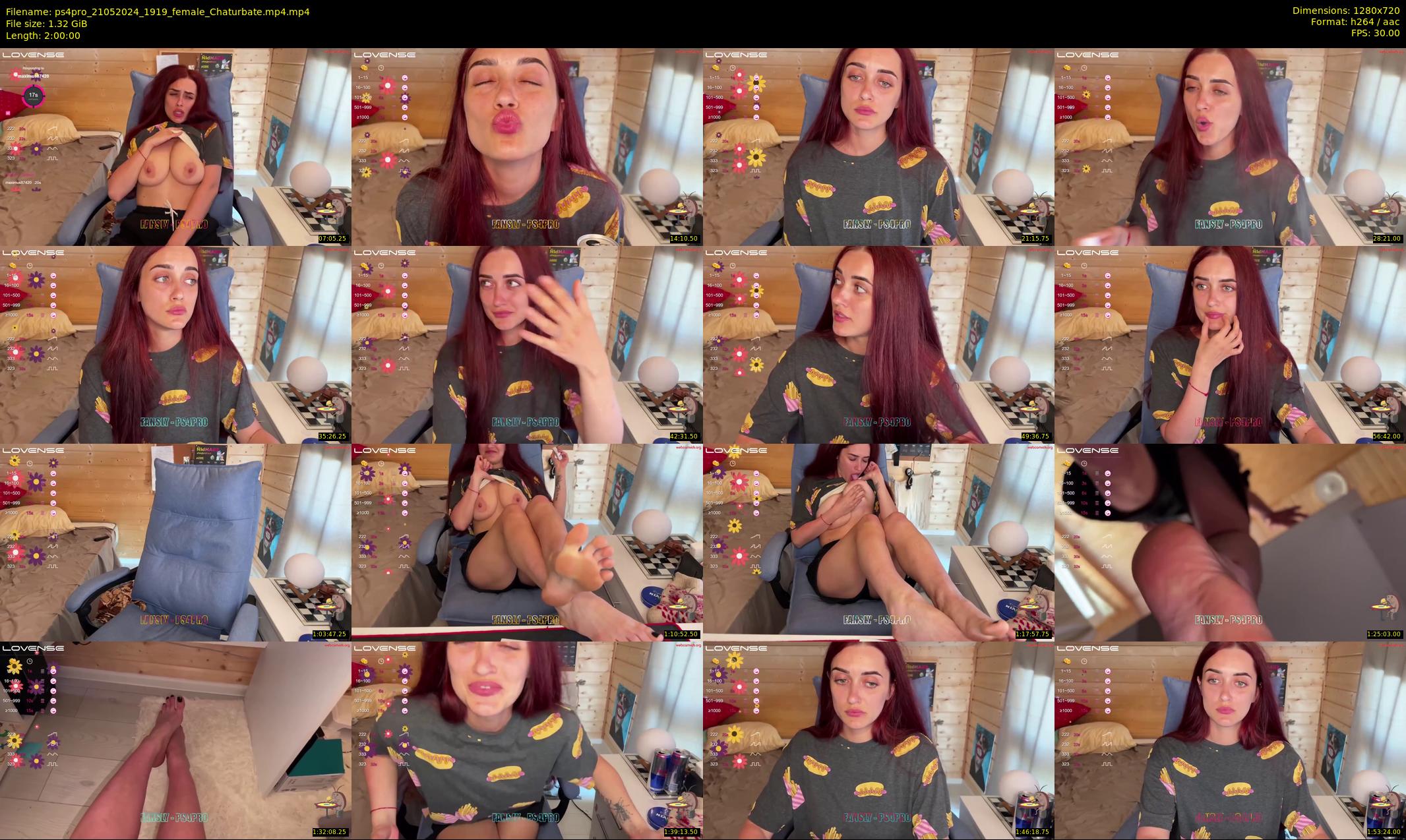 ps4pro — 120 minute Chaturbate female cam show recording, 720p, May 21, 2024