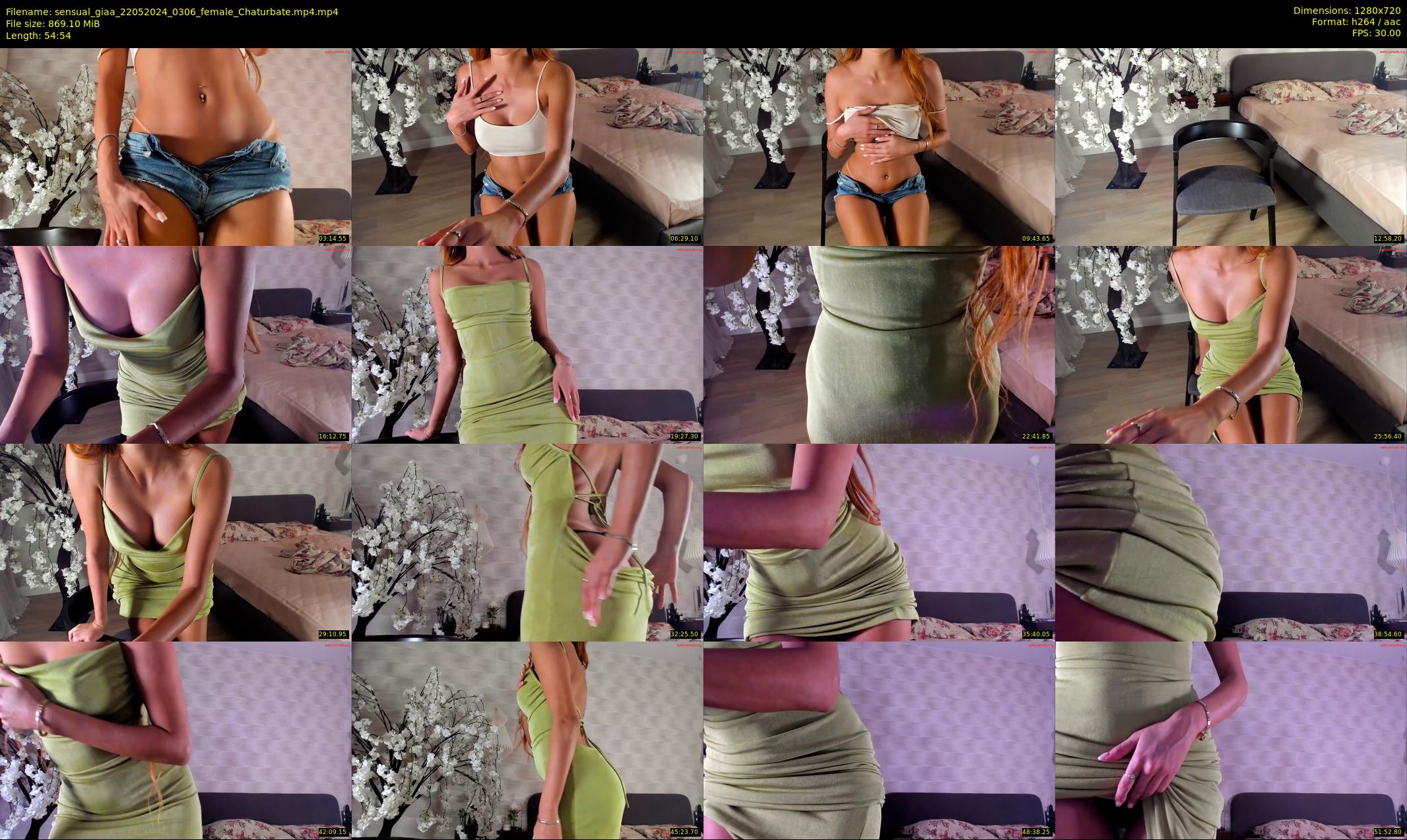 sensual_giaa — 55 minute Chaturbate female cam show recording, 720p, May 22, 2024