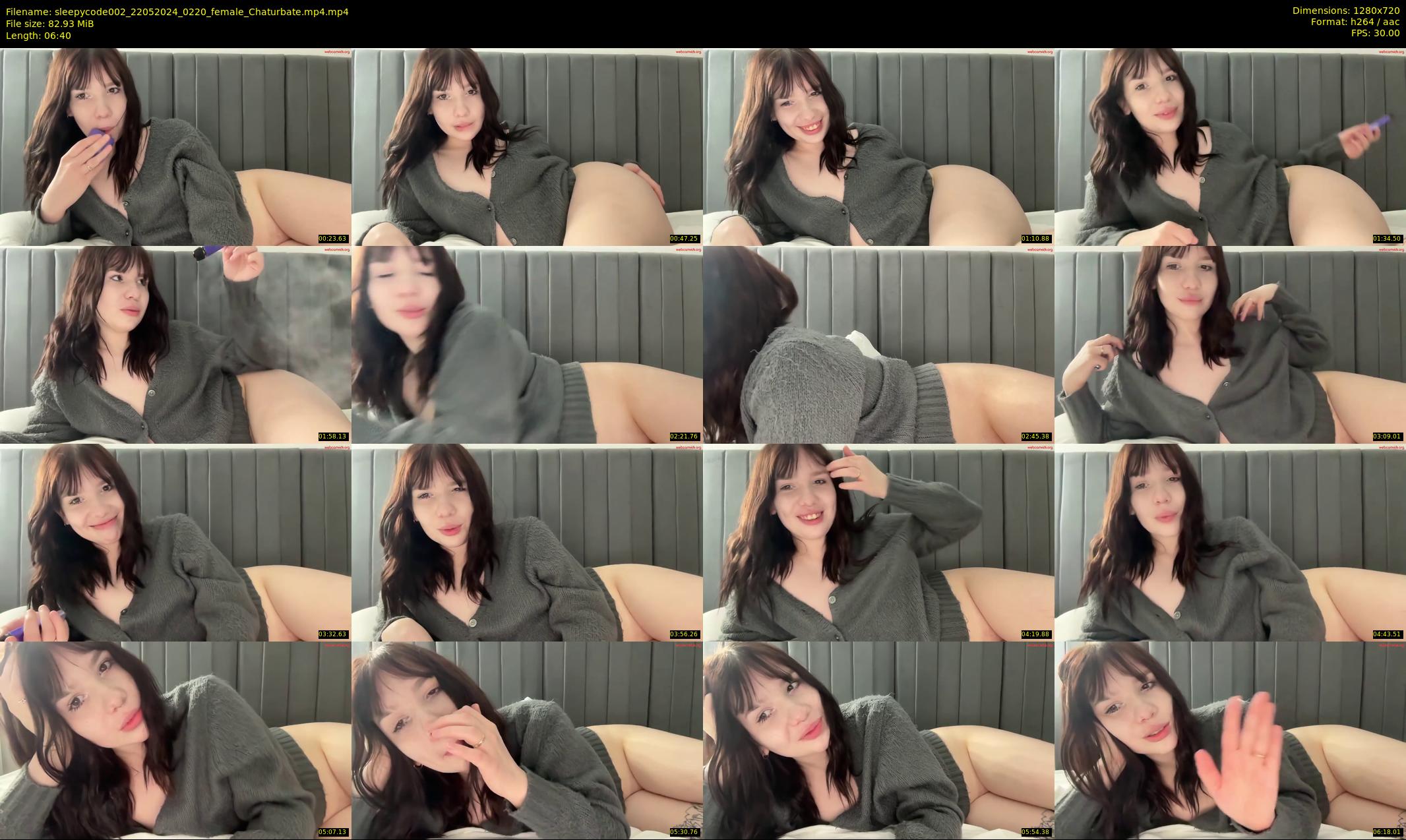 sleepycode002 — 7 minute Chaturbate female cam show recording, 720p, May 22, 2024