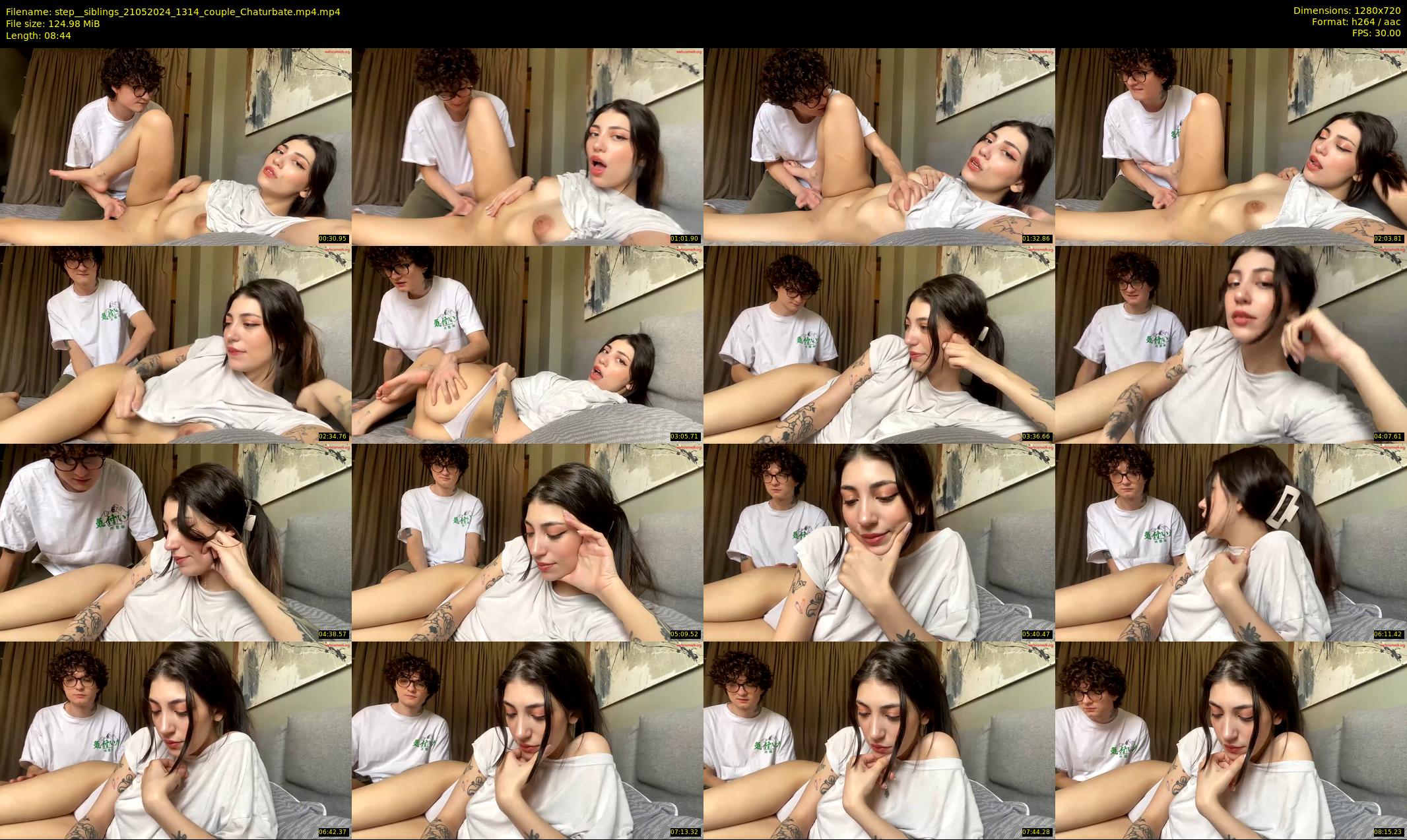 step__siblings — 9 minute Chaturbate couple cam show recording, 720p, May 21, 2024