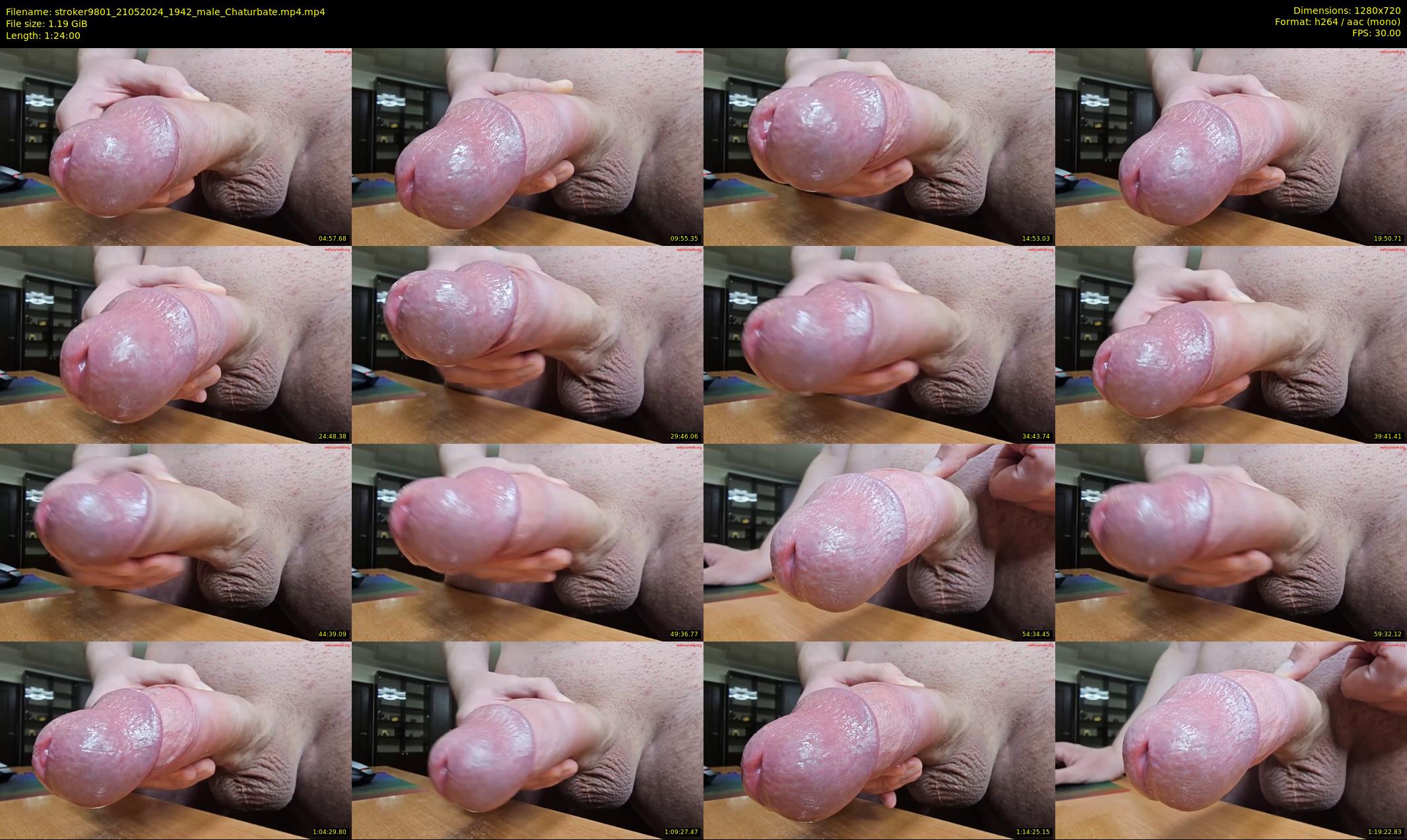 stroker9801 — 84 minute Chaturbate male cam show recording, 720p, May 21, 2024