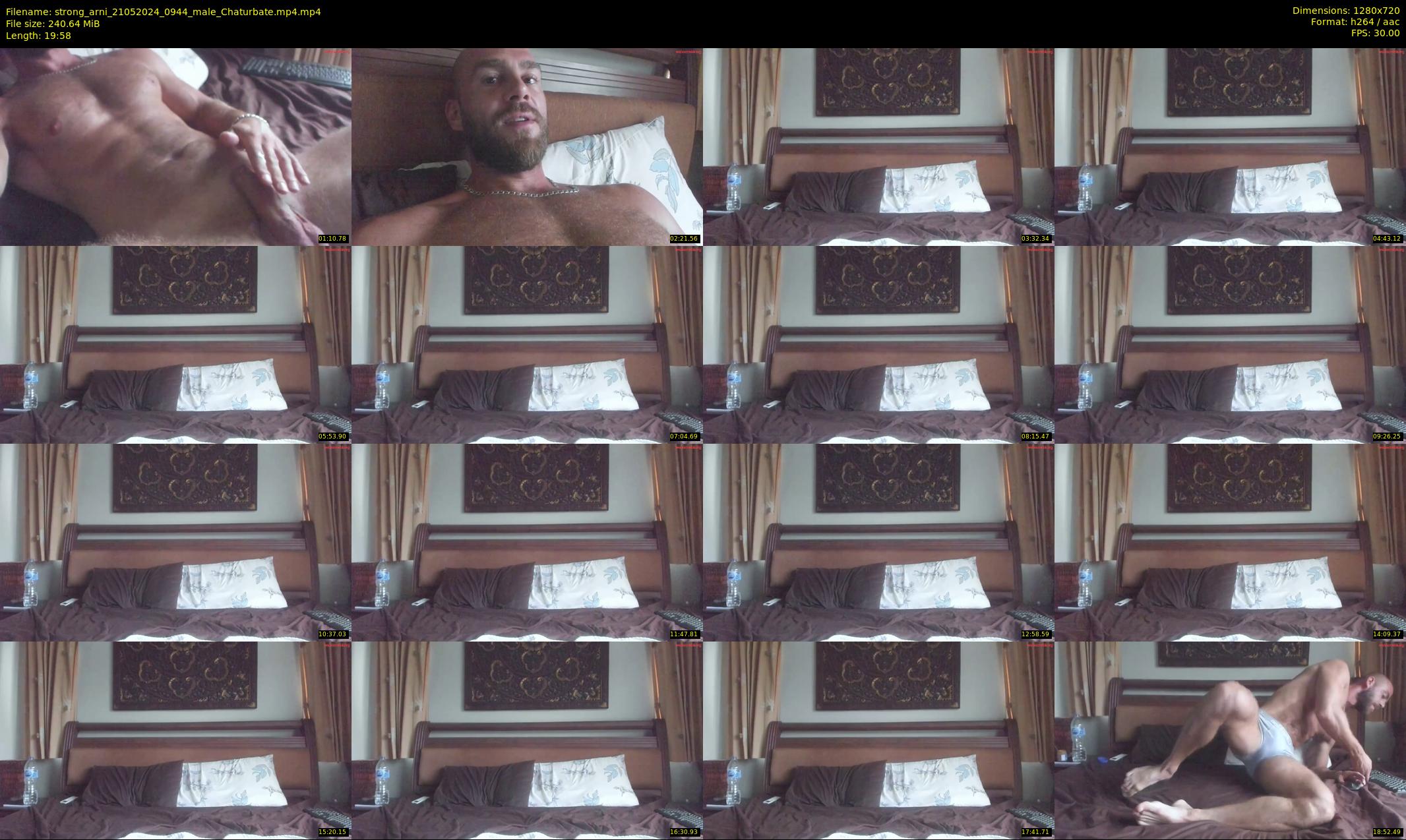 strong_arni — 20 minute Chaturbate male cam show recording, 720p, May 21, 2024