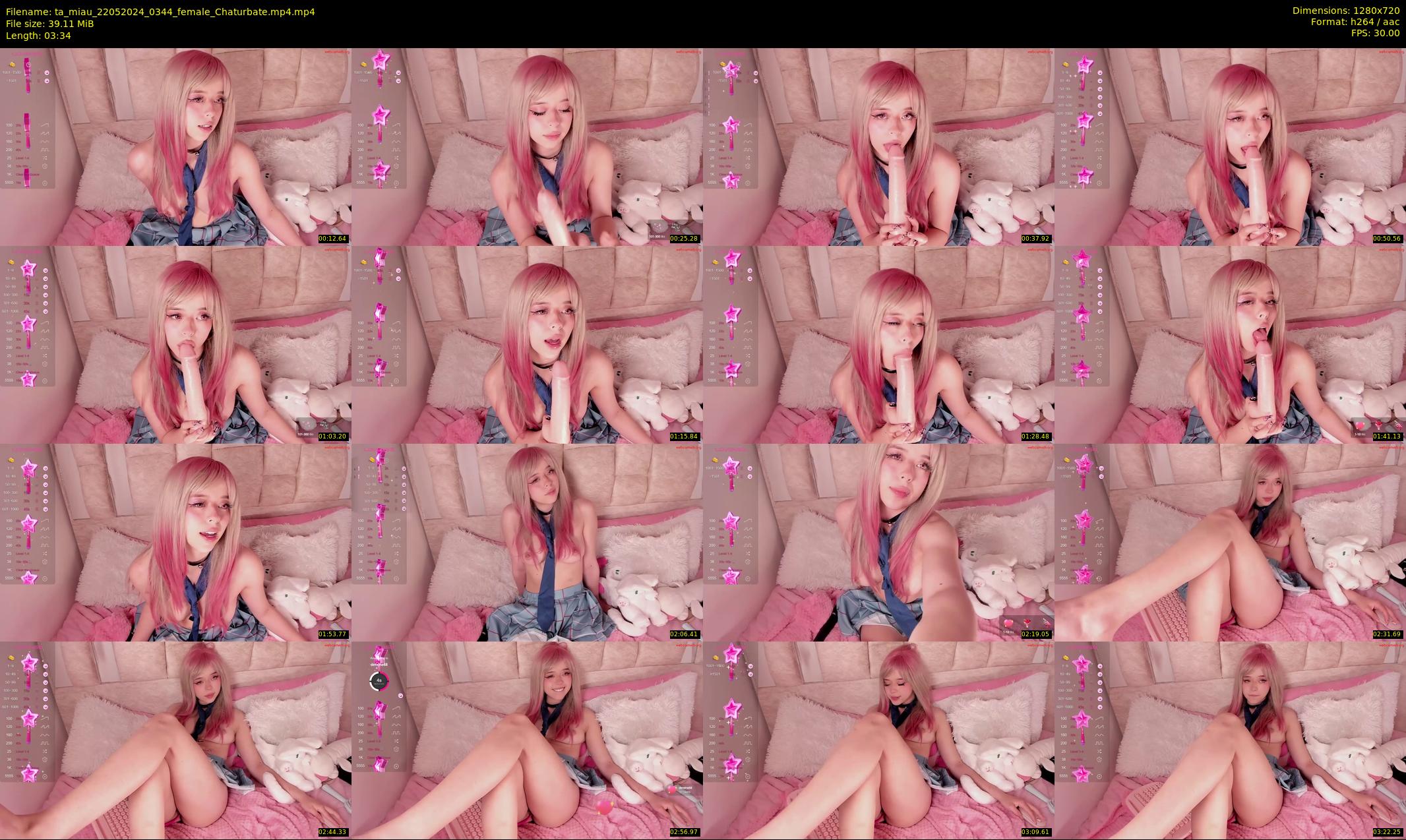 ta_miau — 4 minute Chaturbate female cam show recording, 720p, May 22, 2024