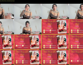tattoo_ninja_kitty — 7 minute Chaturbate female cam show recording, 720p, May 21, 2024