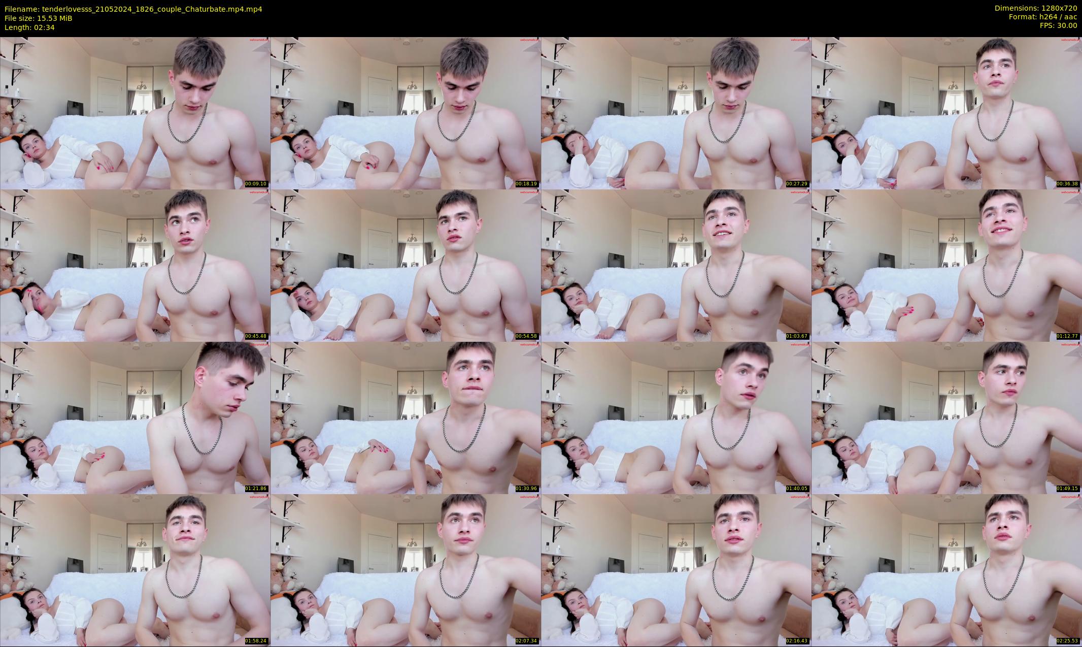 tenderlovesss — 3 minute Chaturbate couple cam show recording, 720p, May 21, 2024
