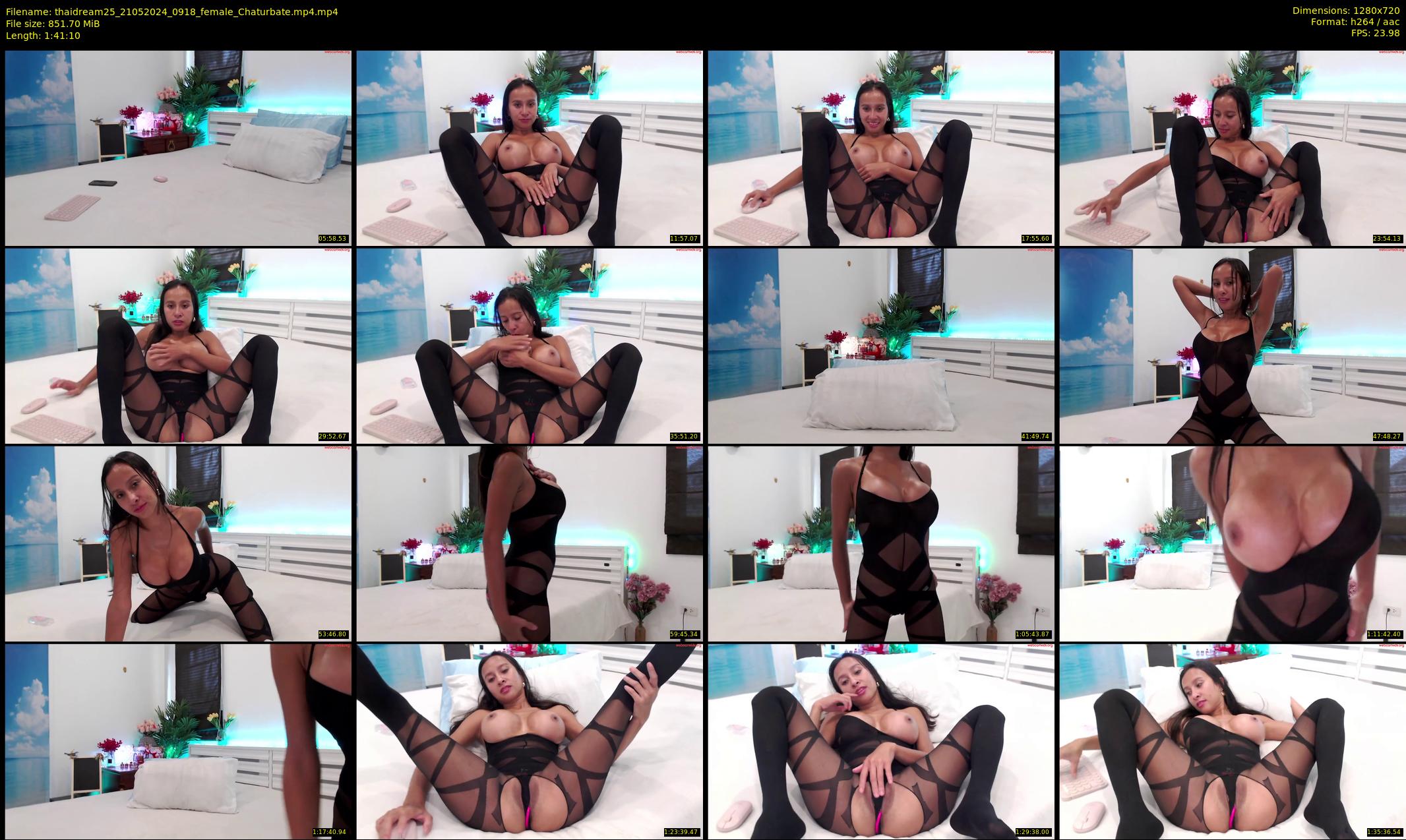 thaidream25 — 102 minute Chaturbate female cam show recording, 720p, May 21, 2024