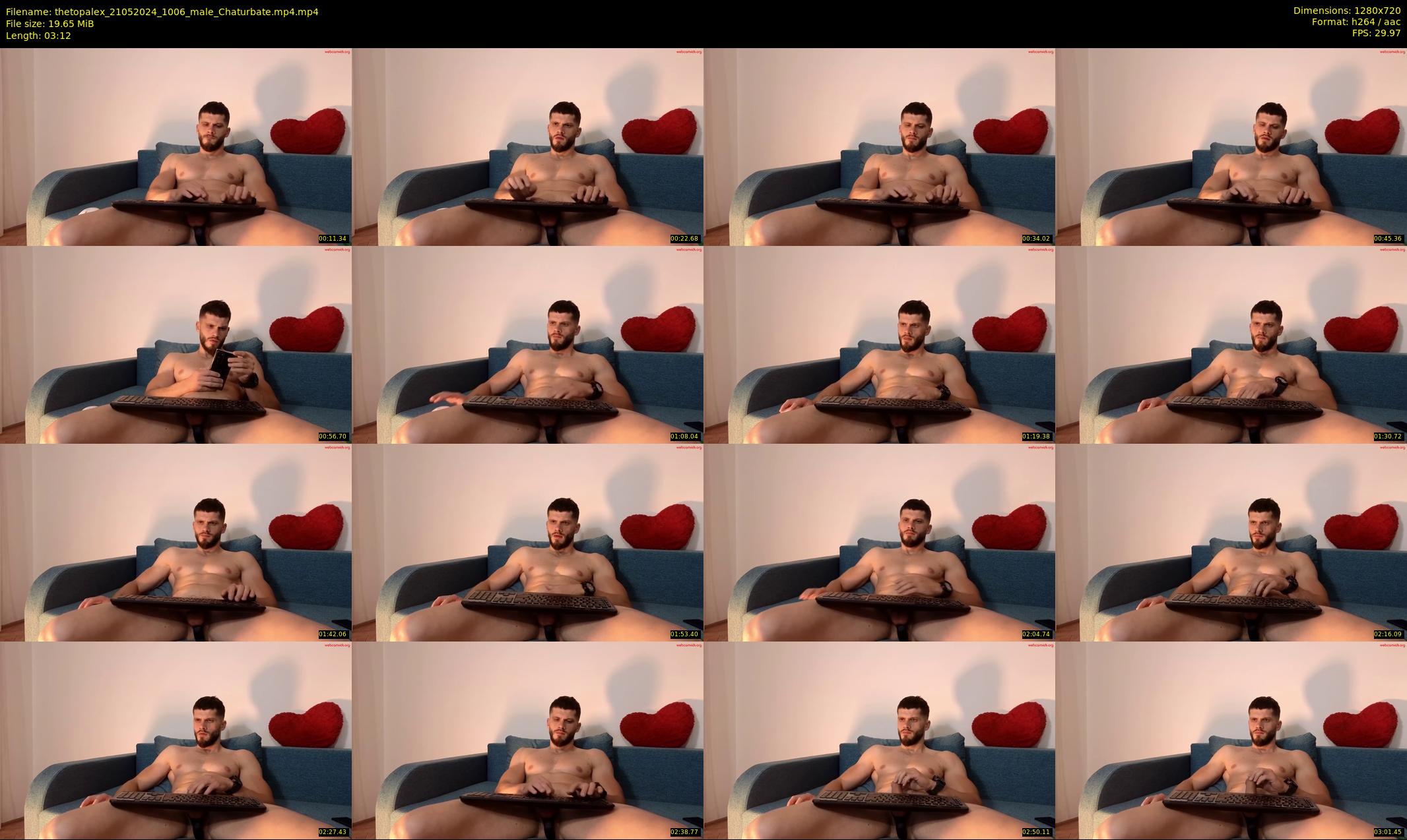 thetopalex — 4 minute Chaturbate male cam show recording, 720p, May 21, 2024