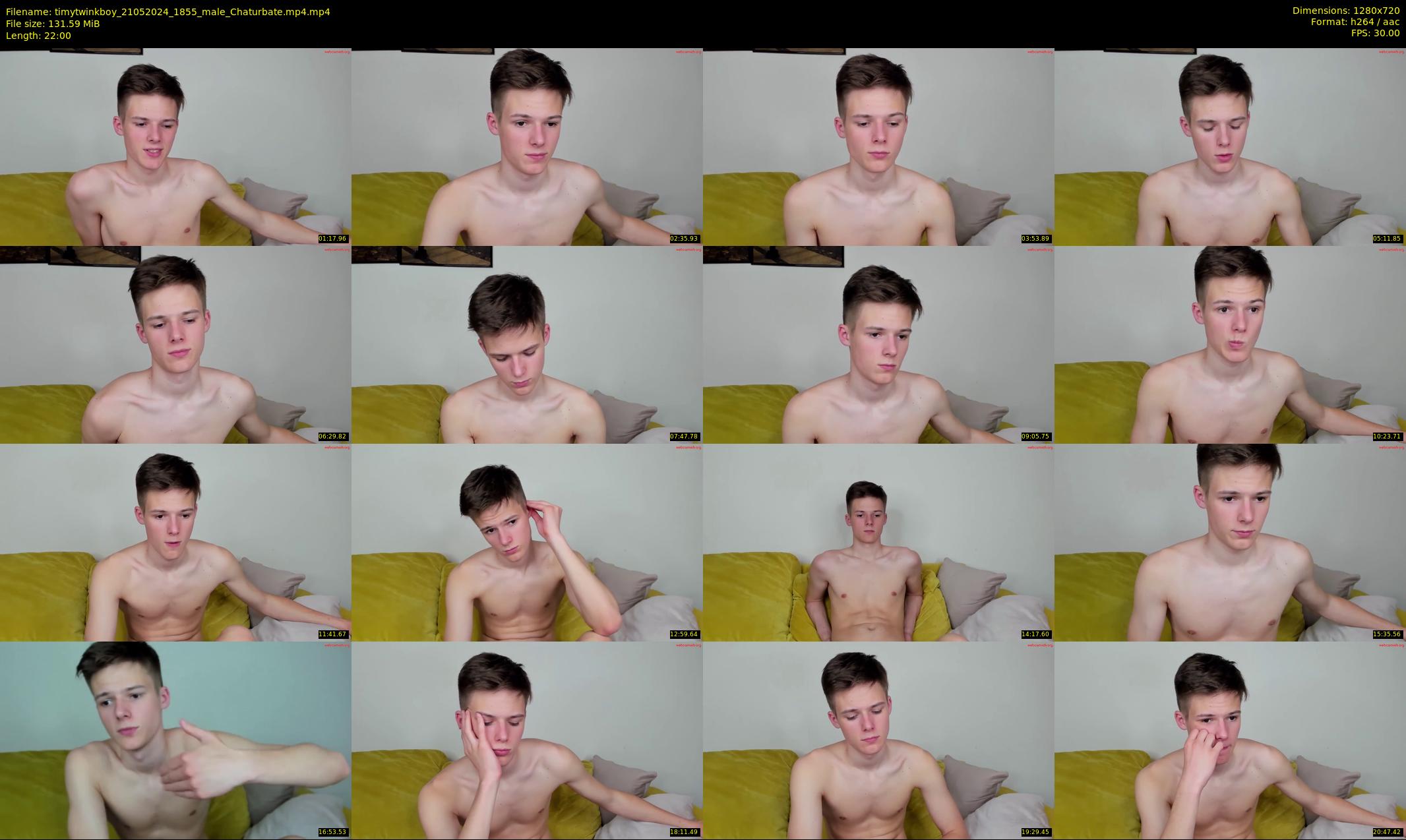 timytwinkboy — 22 minute Chaturbate male cam show recording, 720p, May 21, 2024