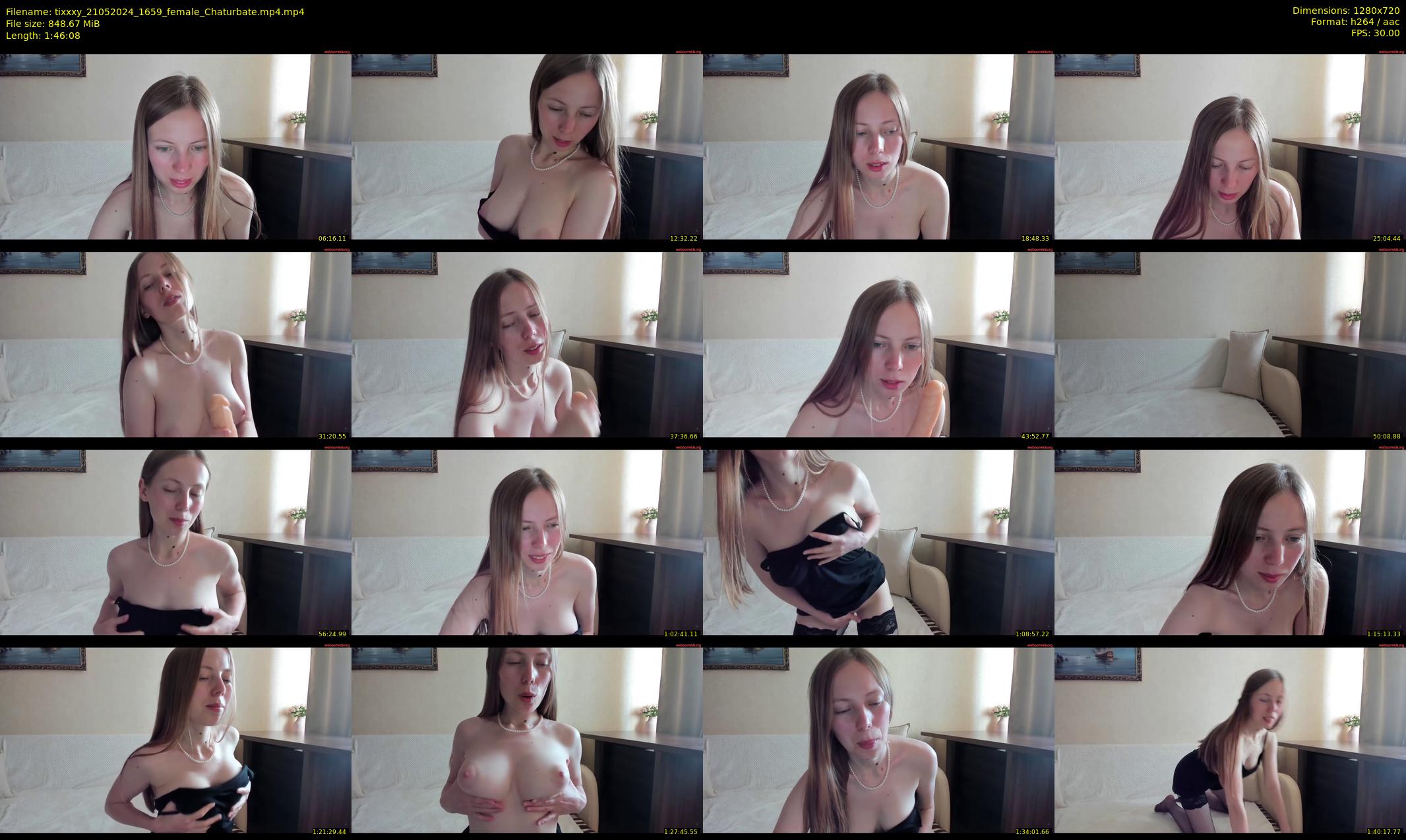tixxxy — 107 minute Chaturbate female cam show recording, 720p, May 21, 2024