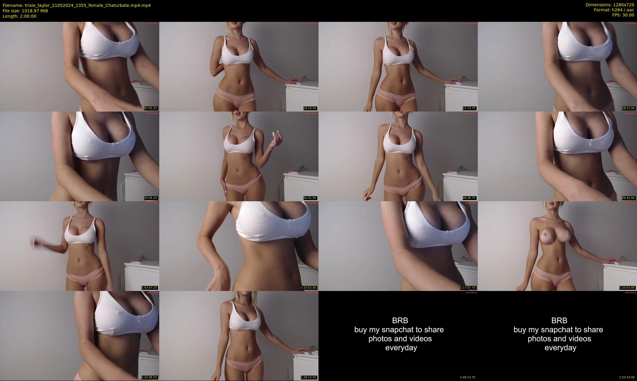 trixie_taylor — 120 minute Chaturbate female cam show recording, 720p, May 21, 2024