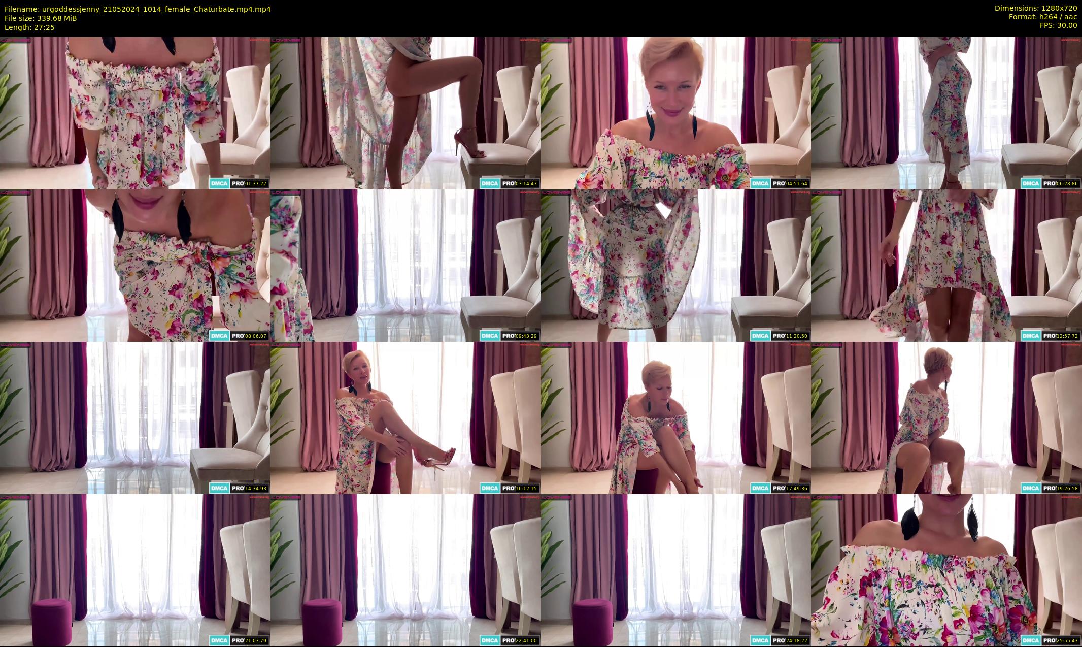 urgoddessjenny — 28 minute Chaturbate female cam show recording, 720p, May 21, 2024
