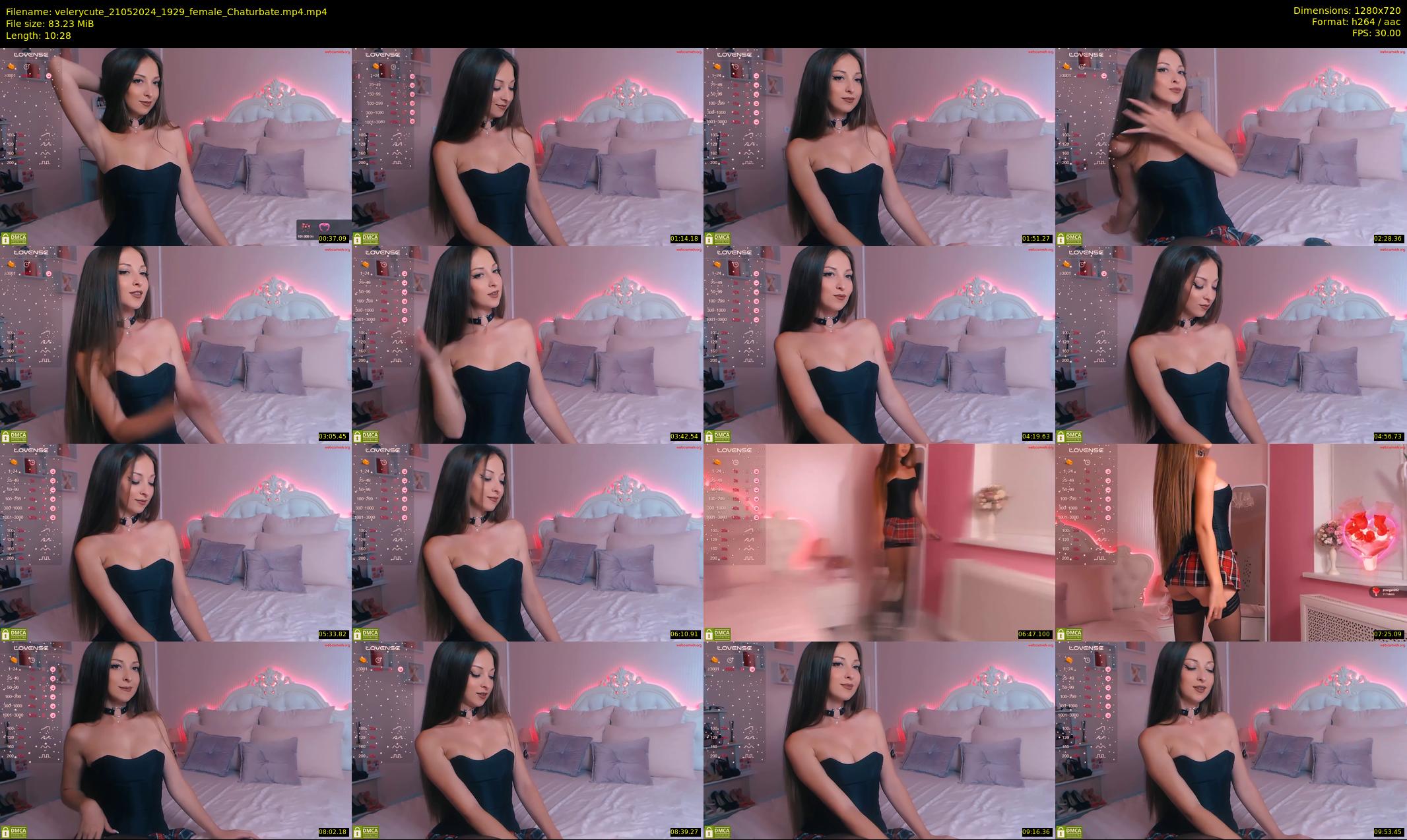 velerycute — 11 minute Chaturbate female cam show recording, 720p, May 21, 2024