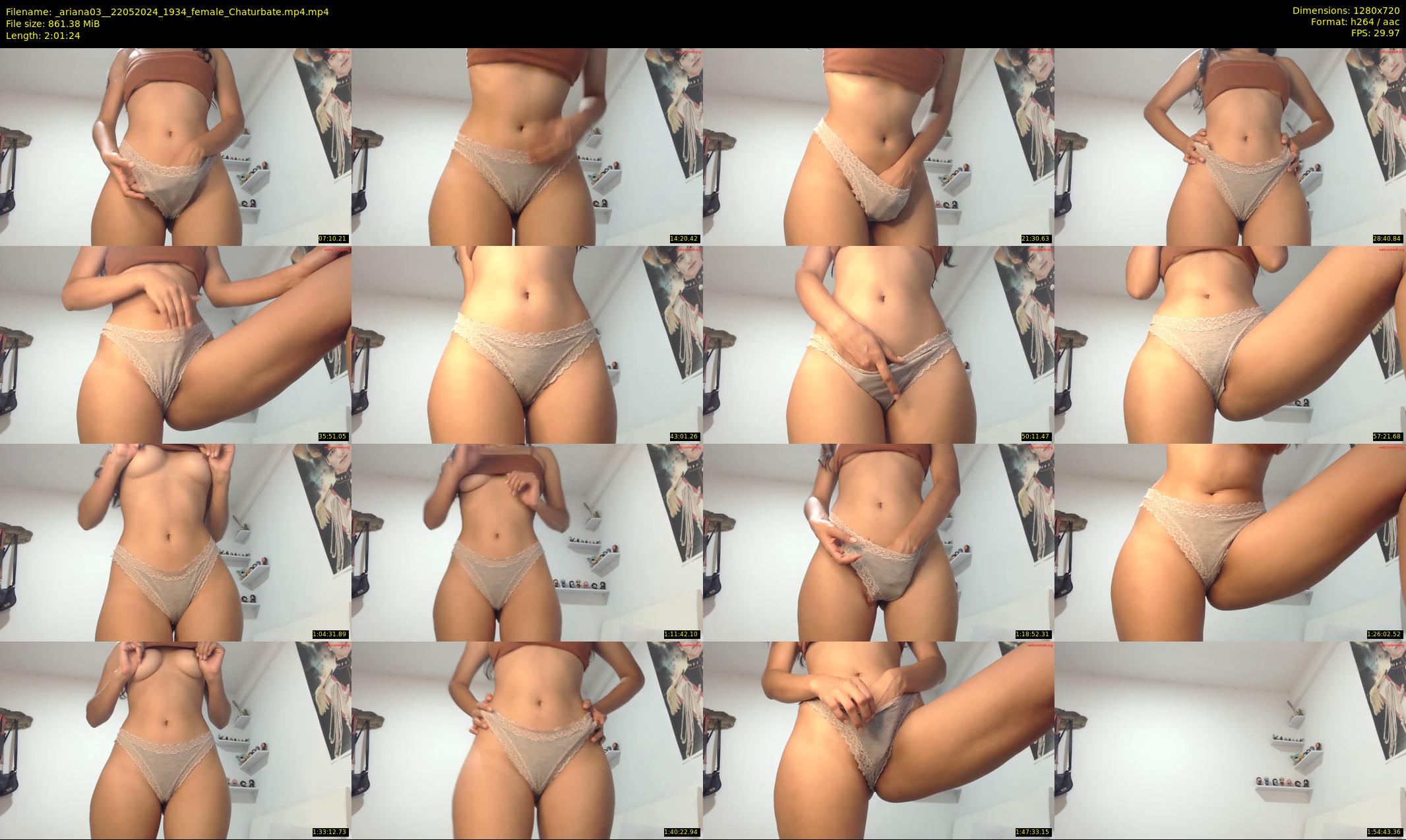 _ariana03_ — 122 minute Chaturbate female cam show recording, 720p, May 22, 2024