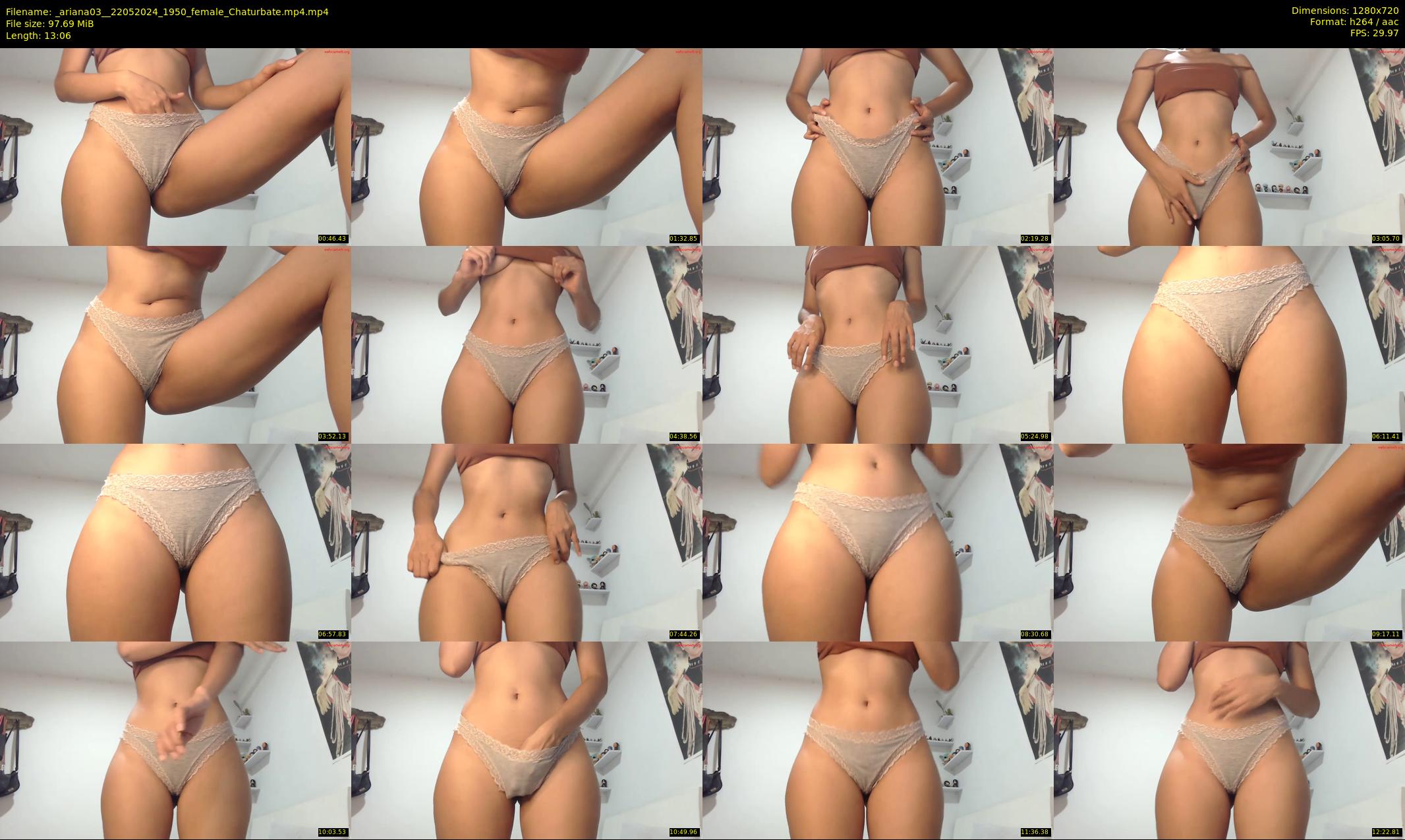 _ariana03_ — 14 minute Chaturbate female cam show recording, 720p, May 22, 2024
