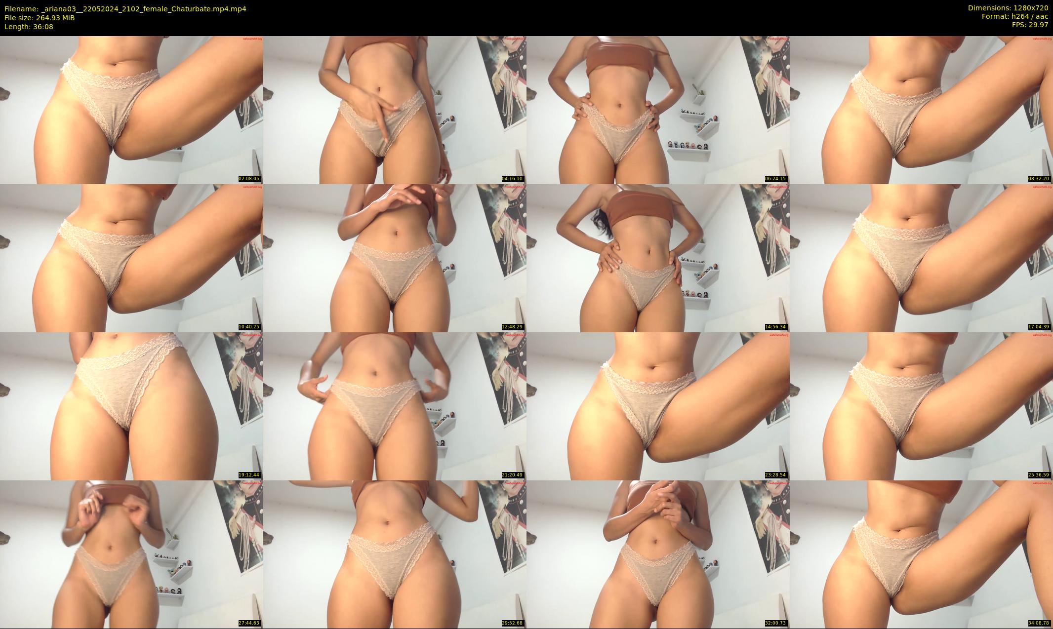 _ariana03_ — 37 minute Chaturbate female cam show recording, 720p, May 22, 2024