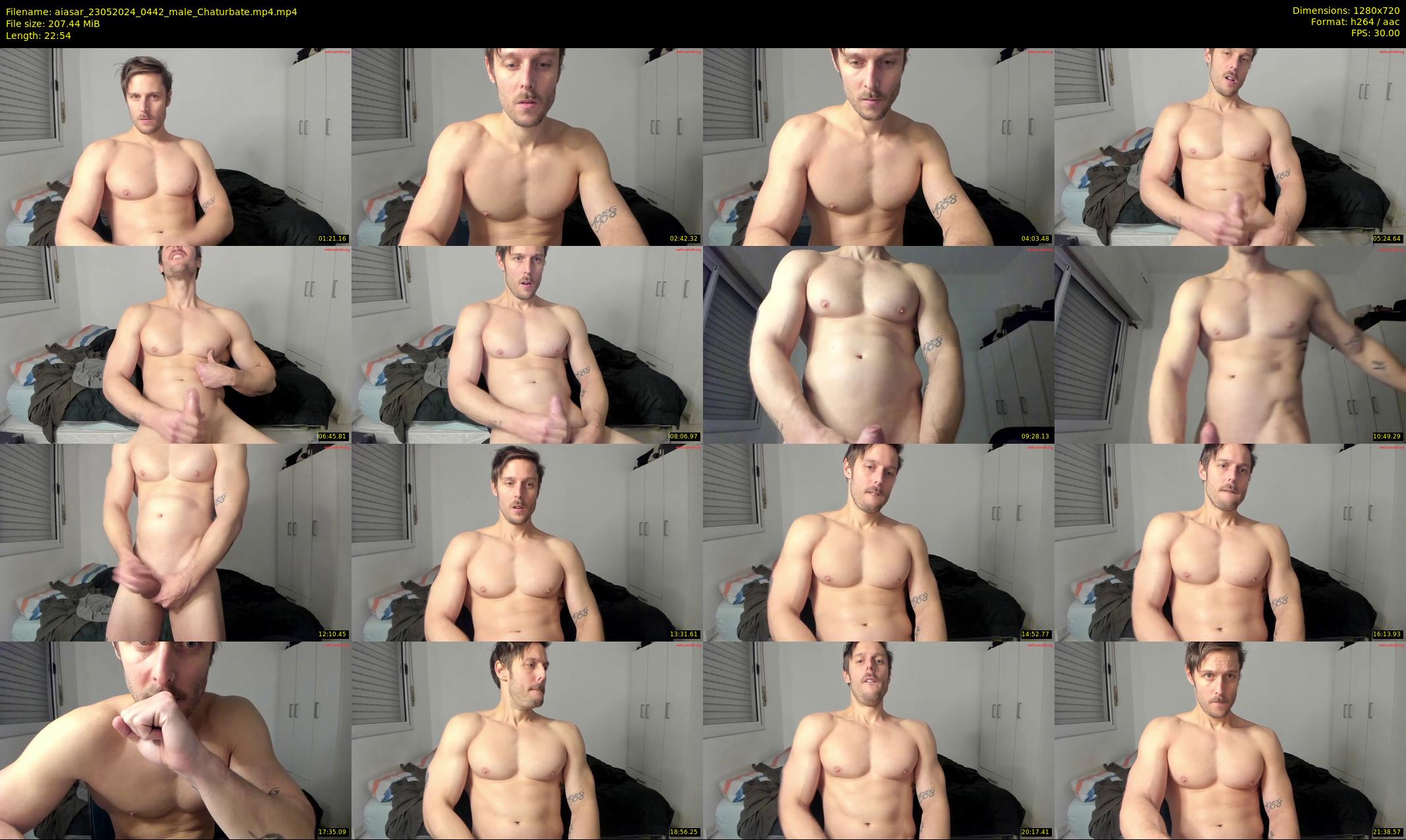 aiasar — 23 minute Chaturbate male cam show recording, 720p, May 23, 2024