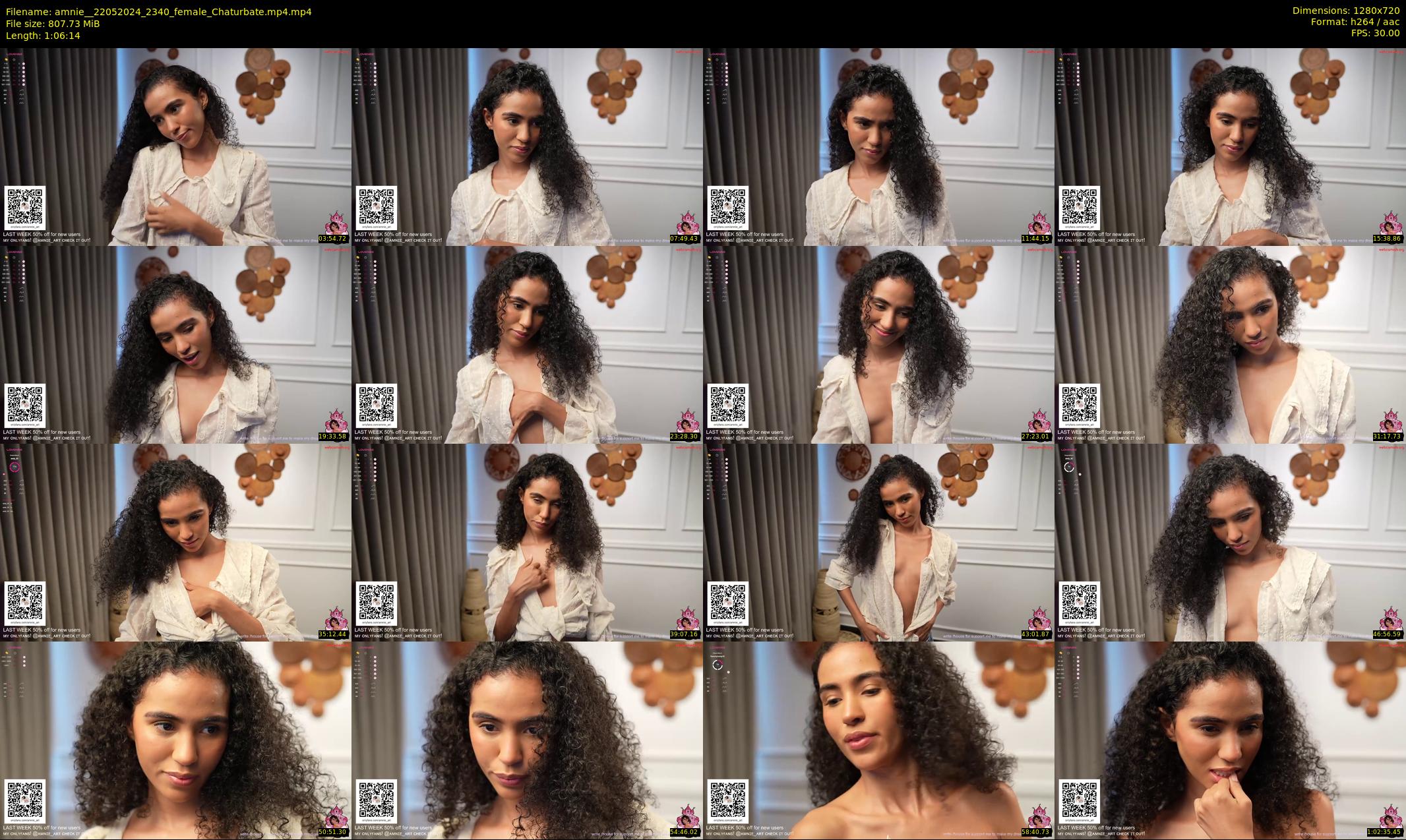 amnie_ — 67 minute Chaturbate female cam show recording, 720p, May 22, 2024