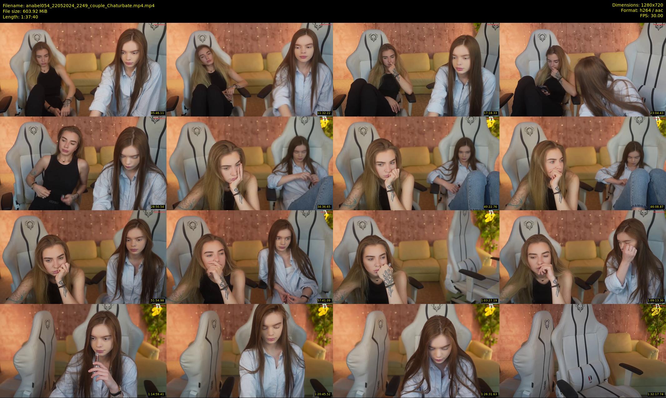 anabel054 — 98 minute Chaturbate female cam show recording, 720p, May 22, 2024