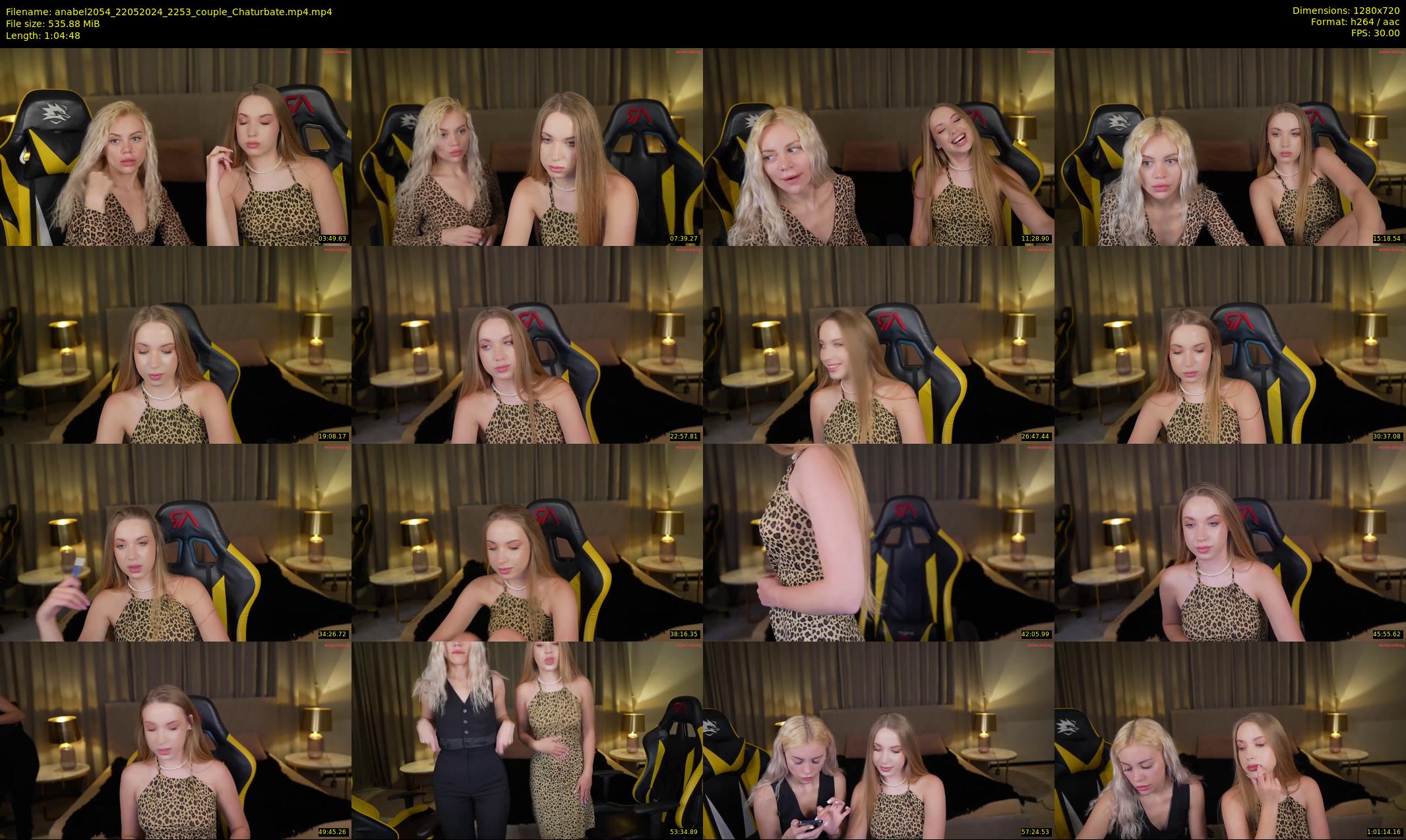 anabel2054 — 65 minute Chaturbate female cam show recording, 720p, May 22, 2024