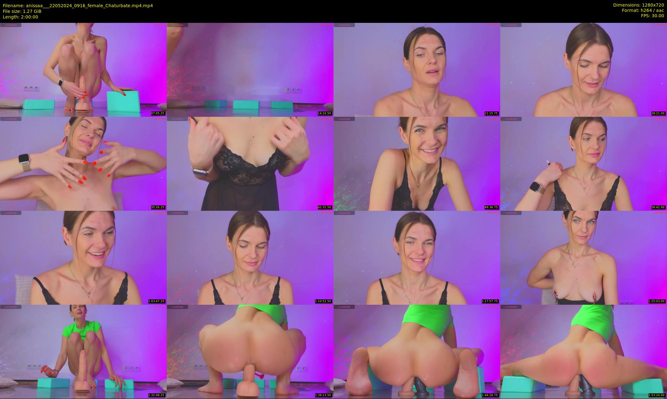 anissaa__ — 120 minute Chaturbate female cam show recording, 720p, May 22, 2024