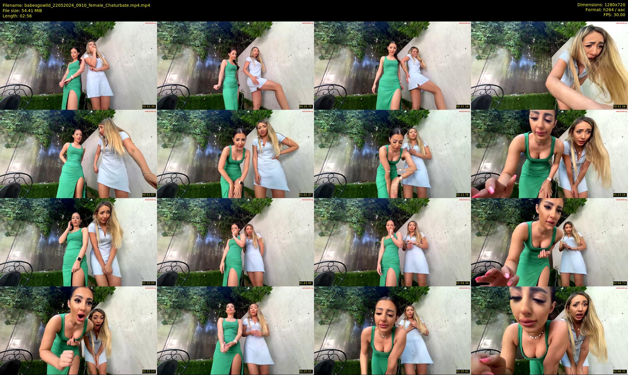 babesgowild — 3 minute Chaturbate couple cam show recording, 720p, May 22, 2024