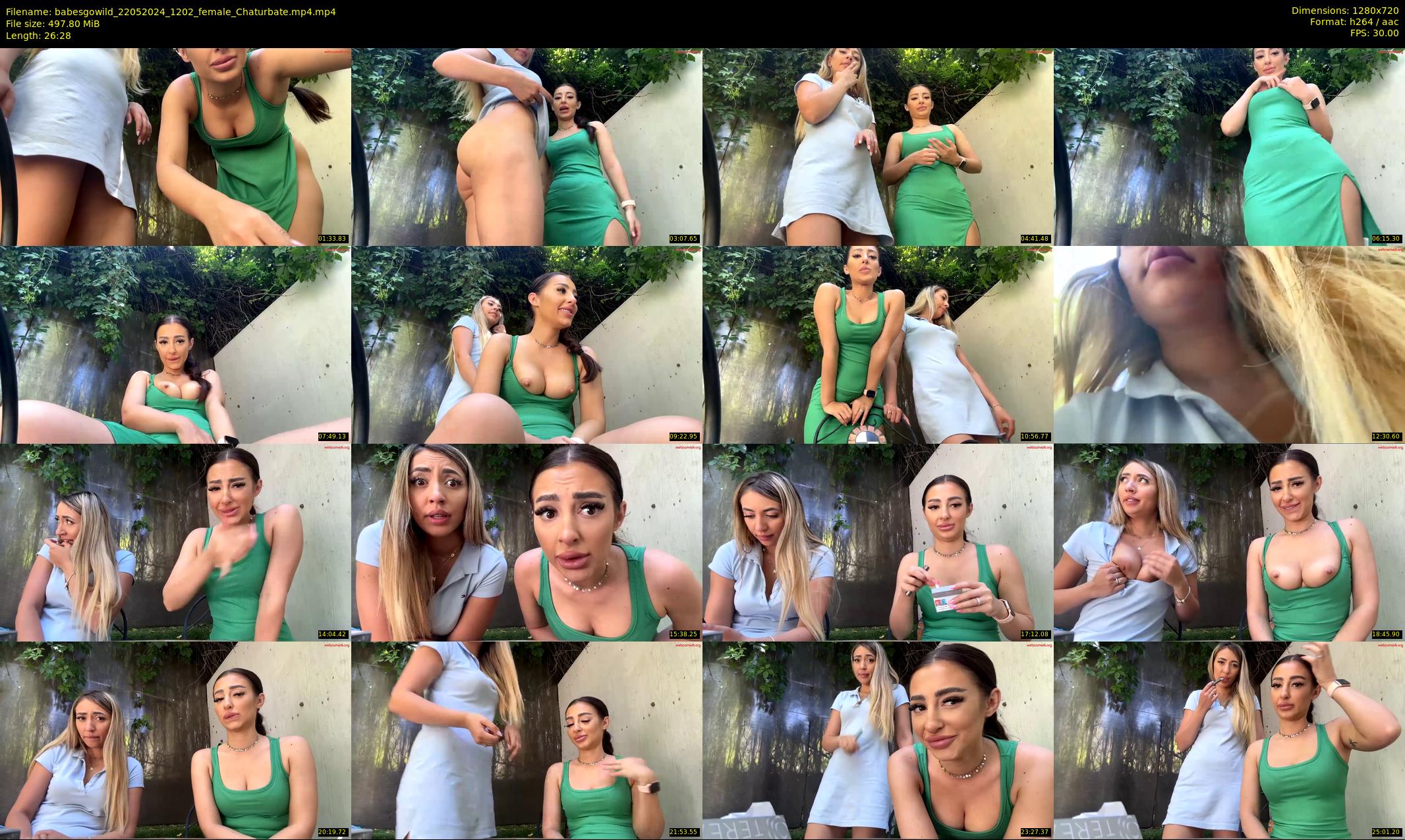 babesgowild — 27 minute Chaturbate couple cam show recording, 720p, May 22, 2024