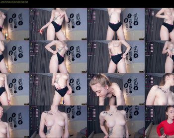 beckymadson — 4 minute Chaturbate female cam show recording, 720p, May 22, 2024